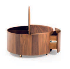 Холна маса «1058 Aja» с чекмедже, комплект от два броя