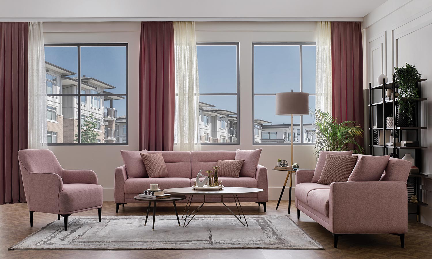 Двуместен разтегателен диван «Calis» - ширина 184см