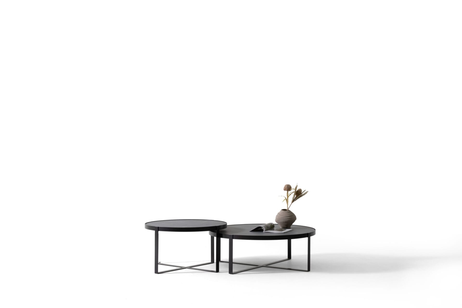 Холна маса «Capella Stone Big» - керамичен плот, размер 50х53х50см