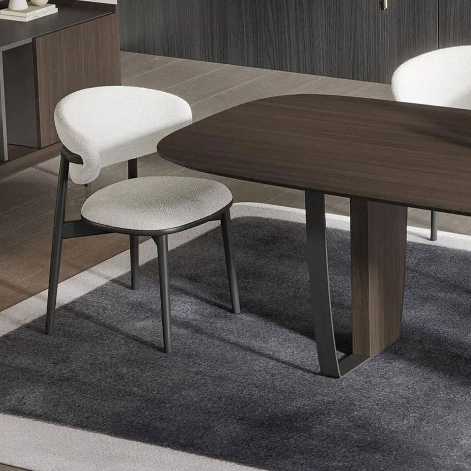 Трапезен стол «Barcelona» с тапицерия, 100+ вида дамаски