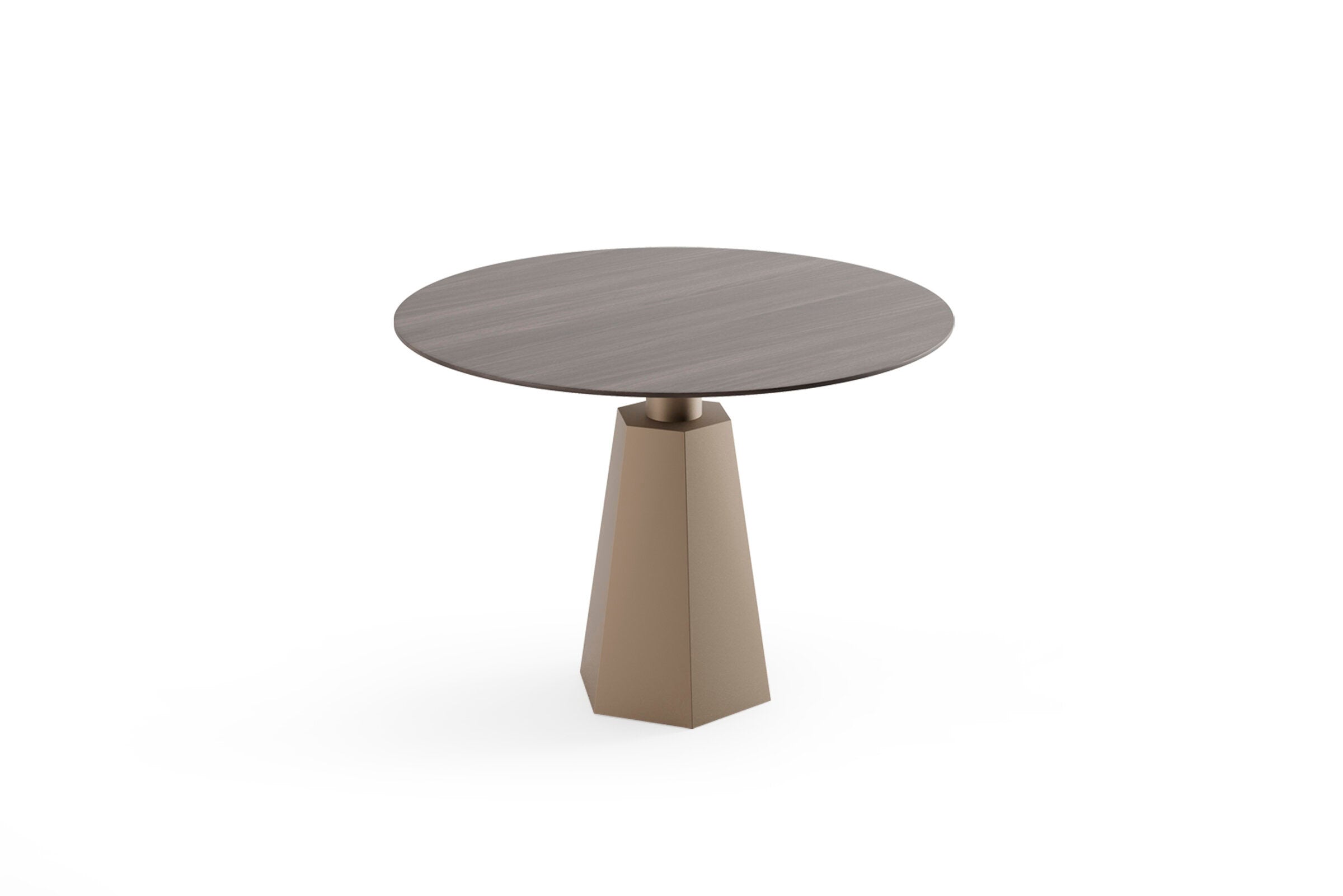 Трапезна маса «Clark» с керамичен плот, естествен фурнир