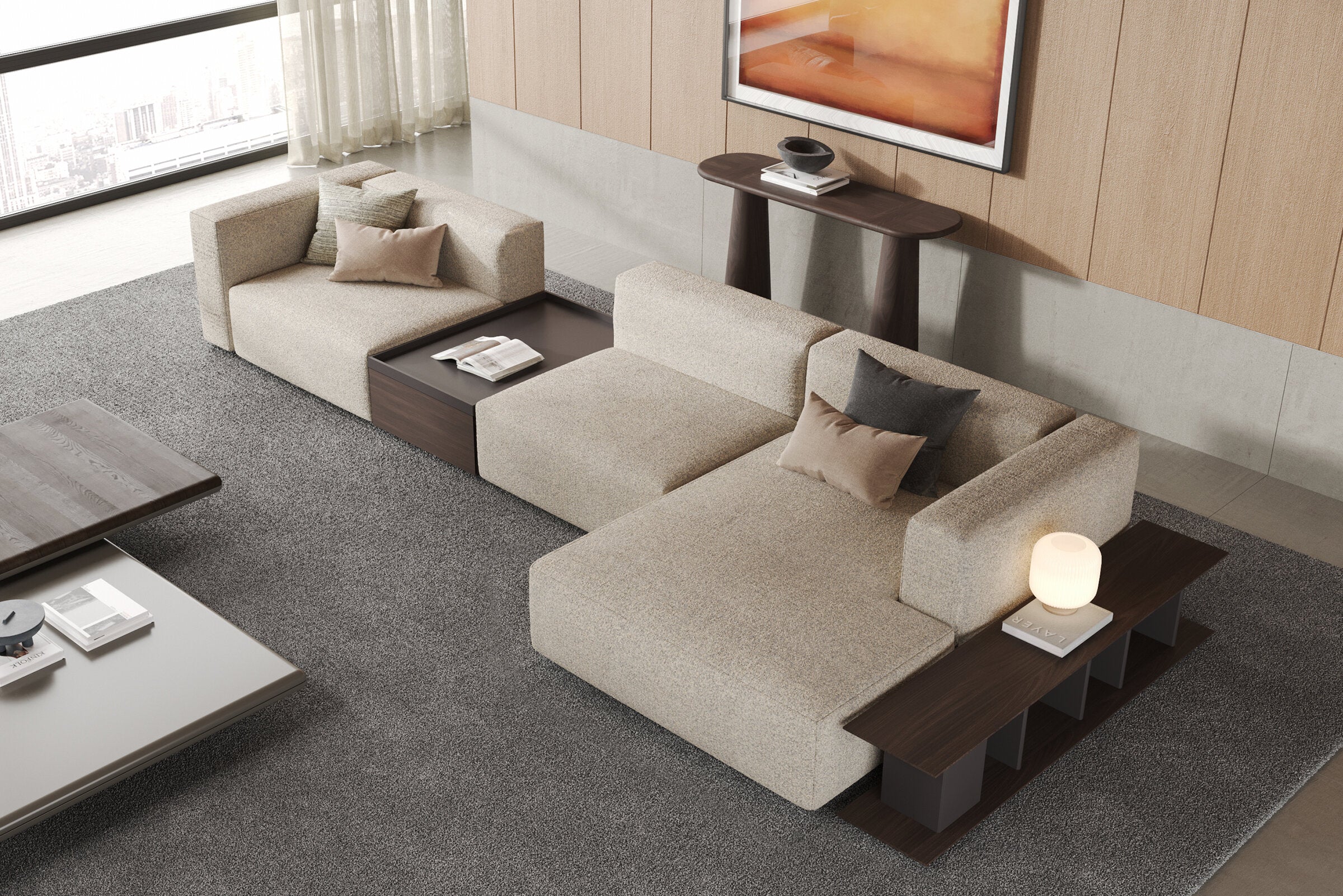 86 готови конфигурации на модулен диван «Cubic»