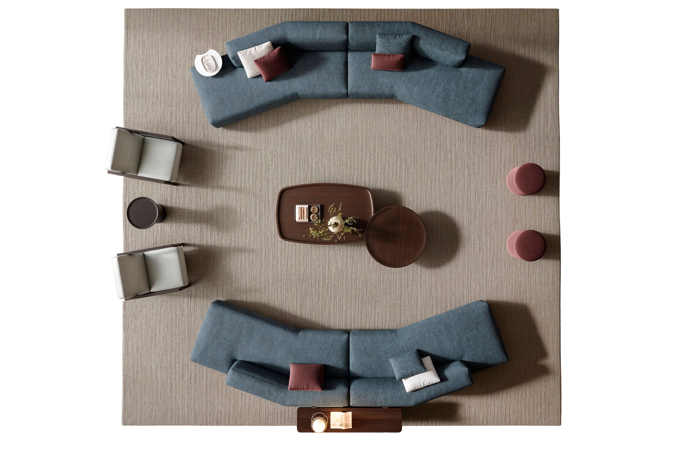 86 готови конфигурации на модулен диван «Cubic»