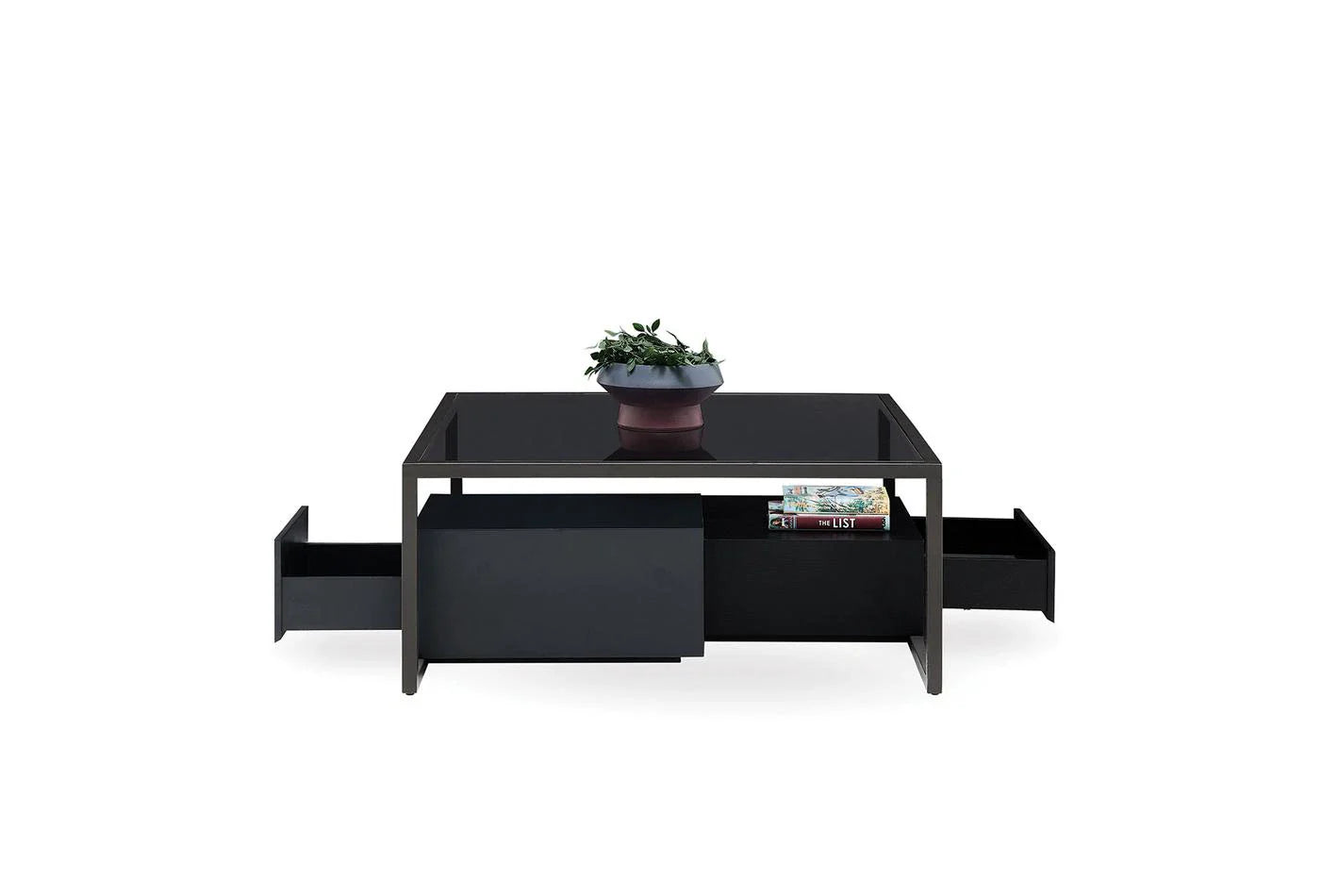 Холна маса «Berta» с две чекмеджета, размер 89х39х89см