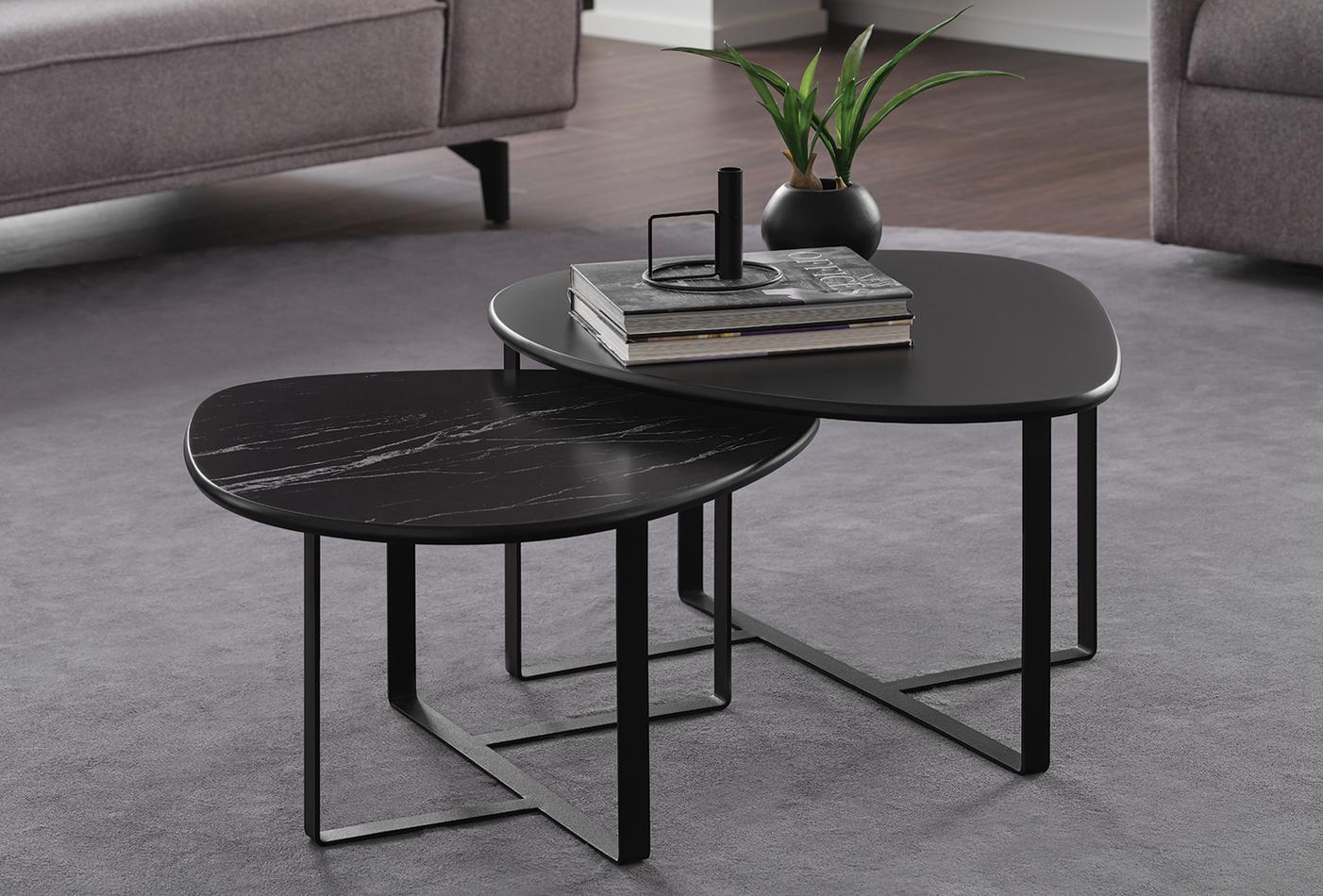 Холна маса «Padme Amorphous» с размер 80х40х65см