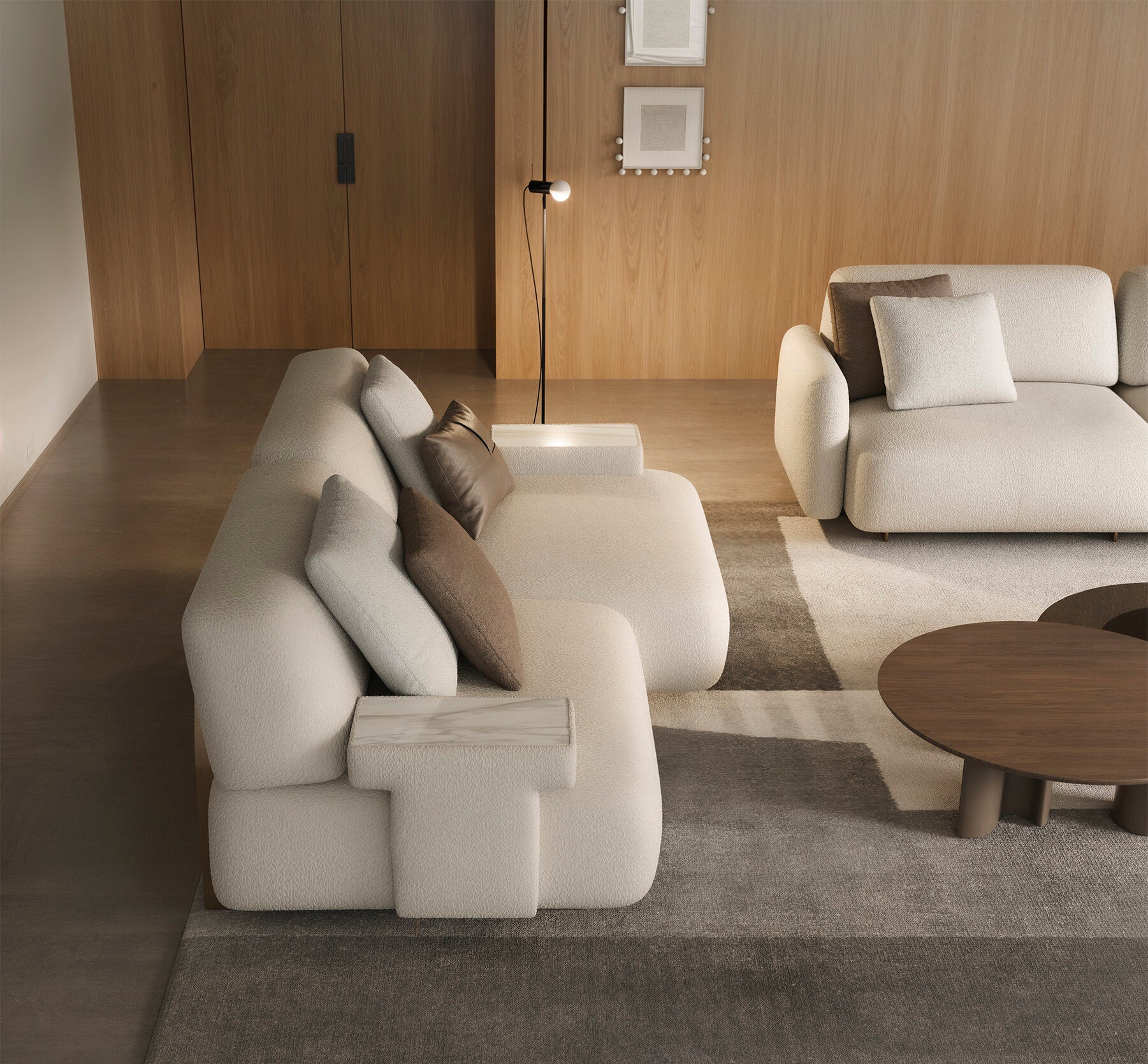 30 готови конфигурации на модулен разтегателен диван «Da Vinci»