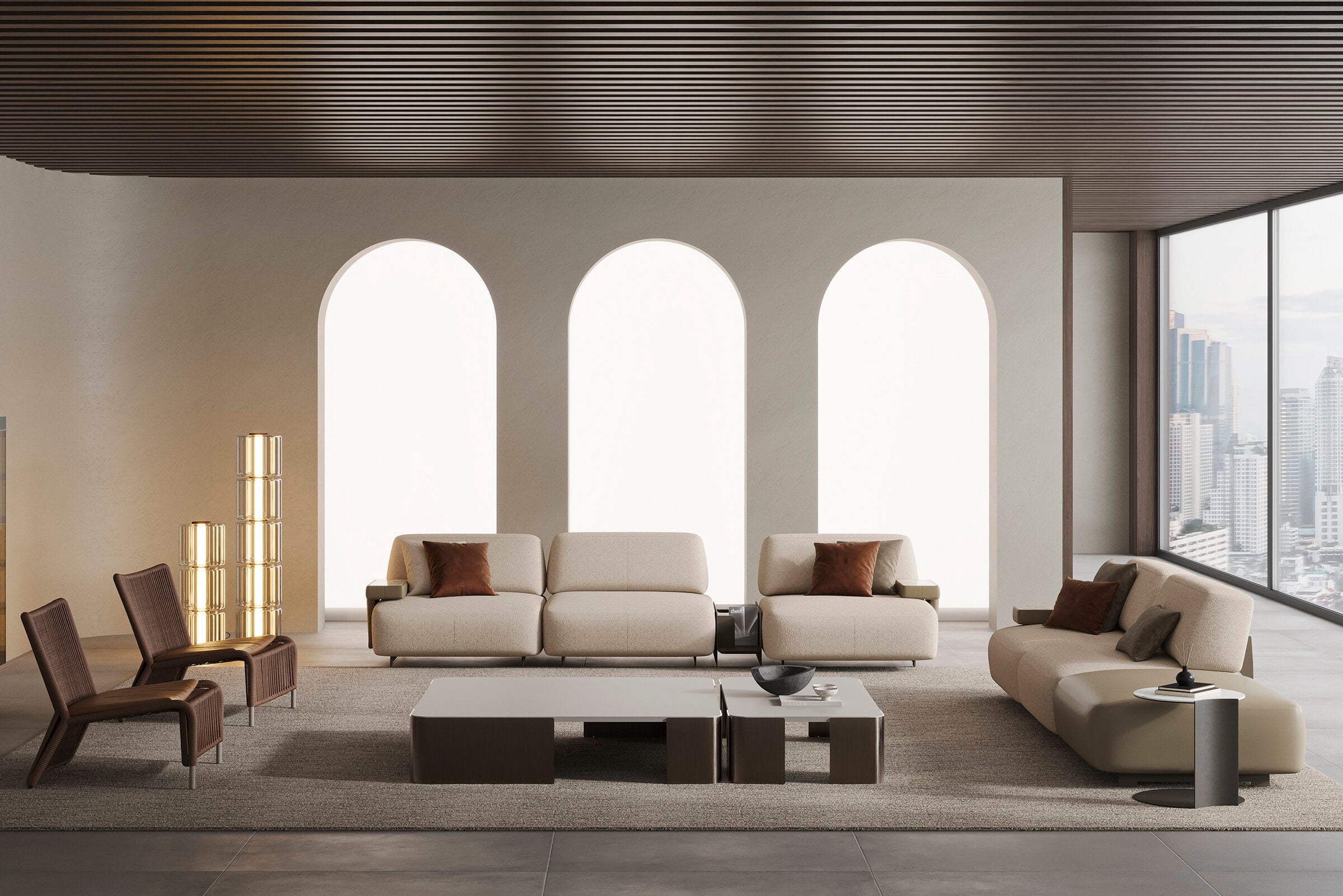 30 готови конфигурации на модулен разтегателен диван «Da Vinci»