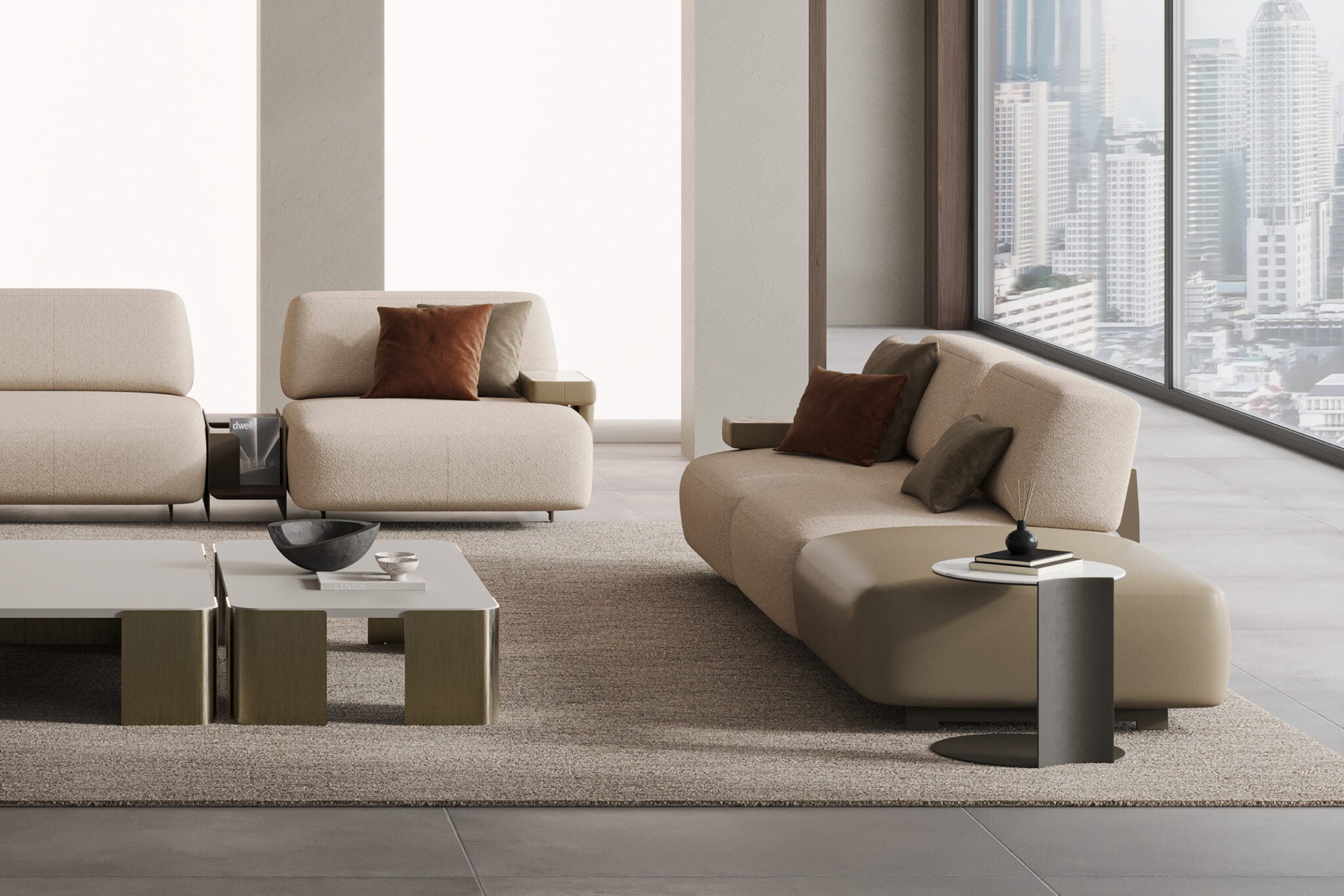 Помощни масички «Dali» - комплект от два броя