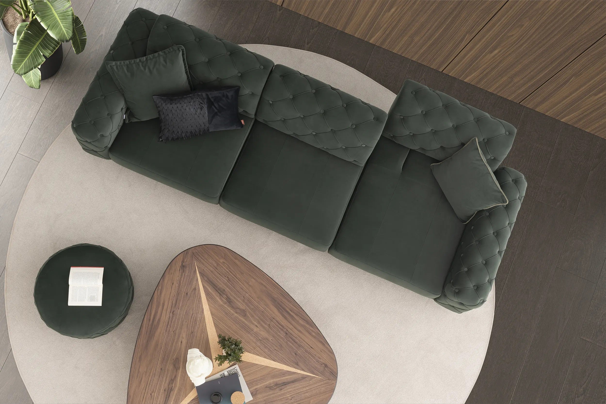 Триместен диван Saloni Mobilya Dallas - Опция 2