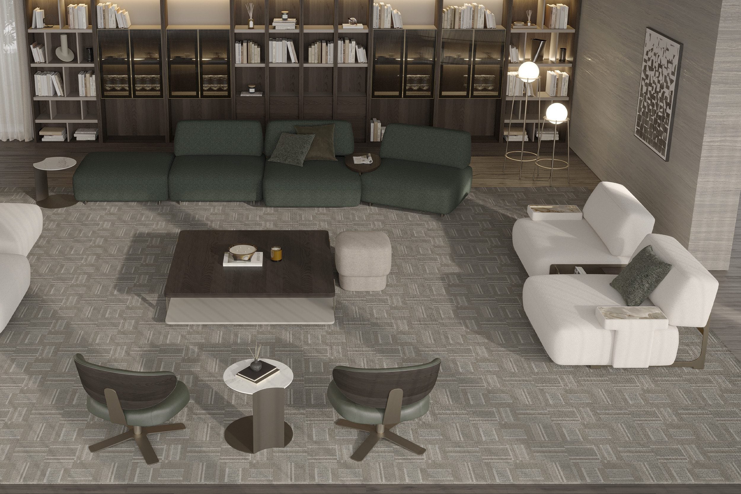 30 готови конфигурации на модулен разтегателен диван «Da Vinci»