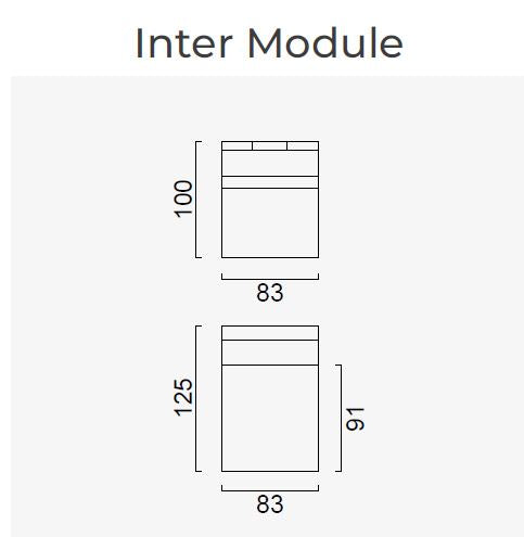 18 модула за модулен разтегателен диван «Air Cavalli Relax»