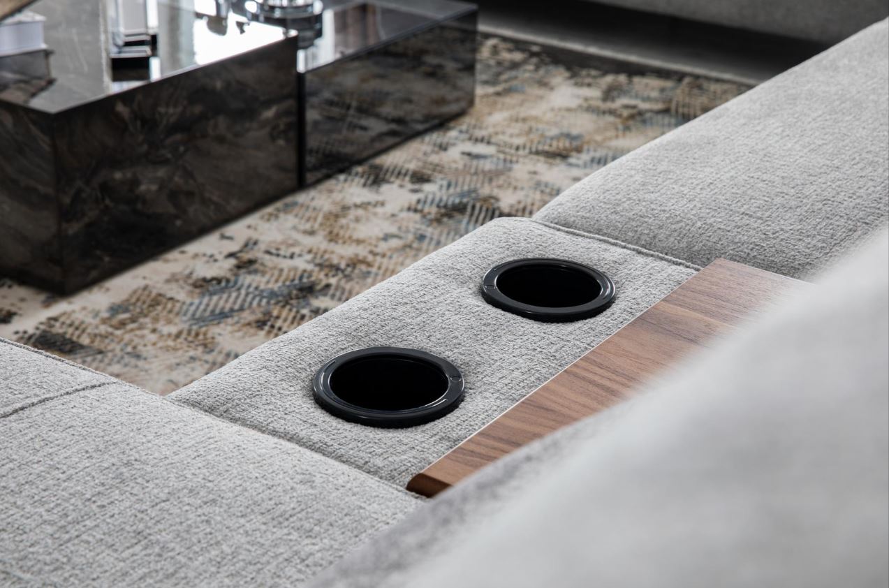 Модулен разтегателен диван «Karizma» + музикална конзола, USB зарядна станция