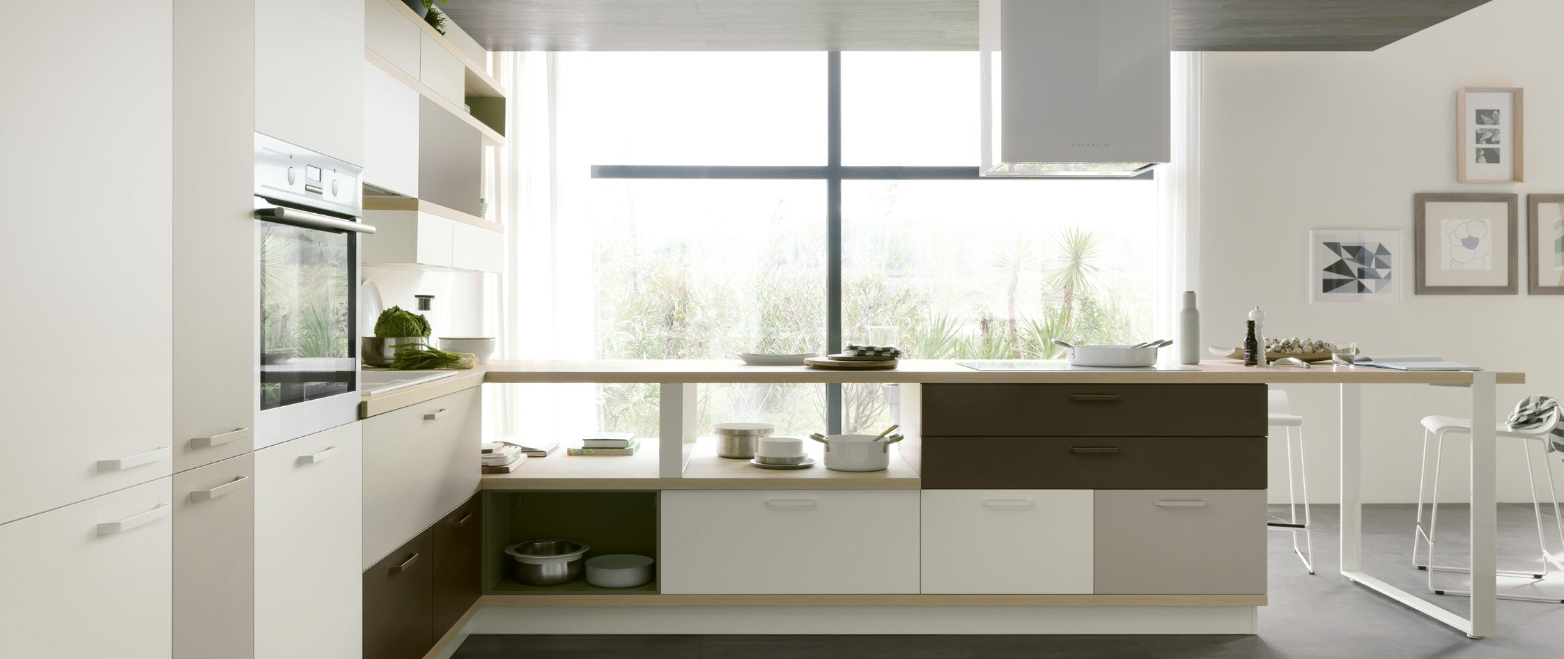 Кухня Scavolini Foodshelf