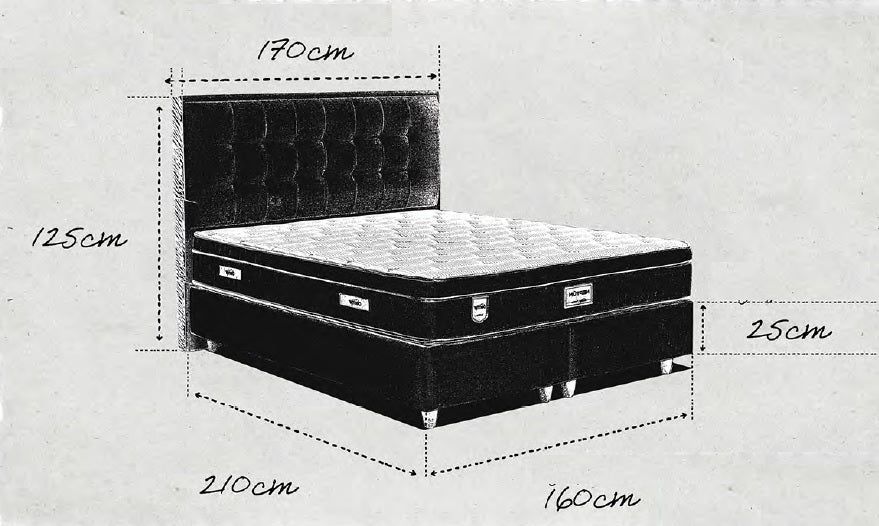 Тапицирано легло «Neptun» + Матрак и табла - с място за съхранение, повдигащ механизъм