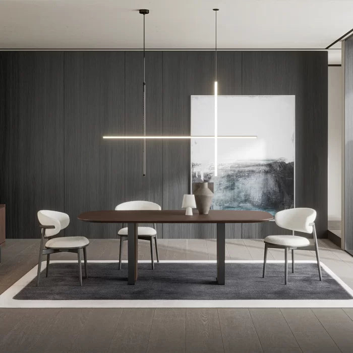 Трапезен стол «Barcelona» с тапицерия, 100+ вида дамаски