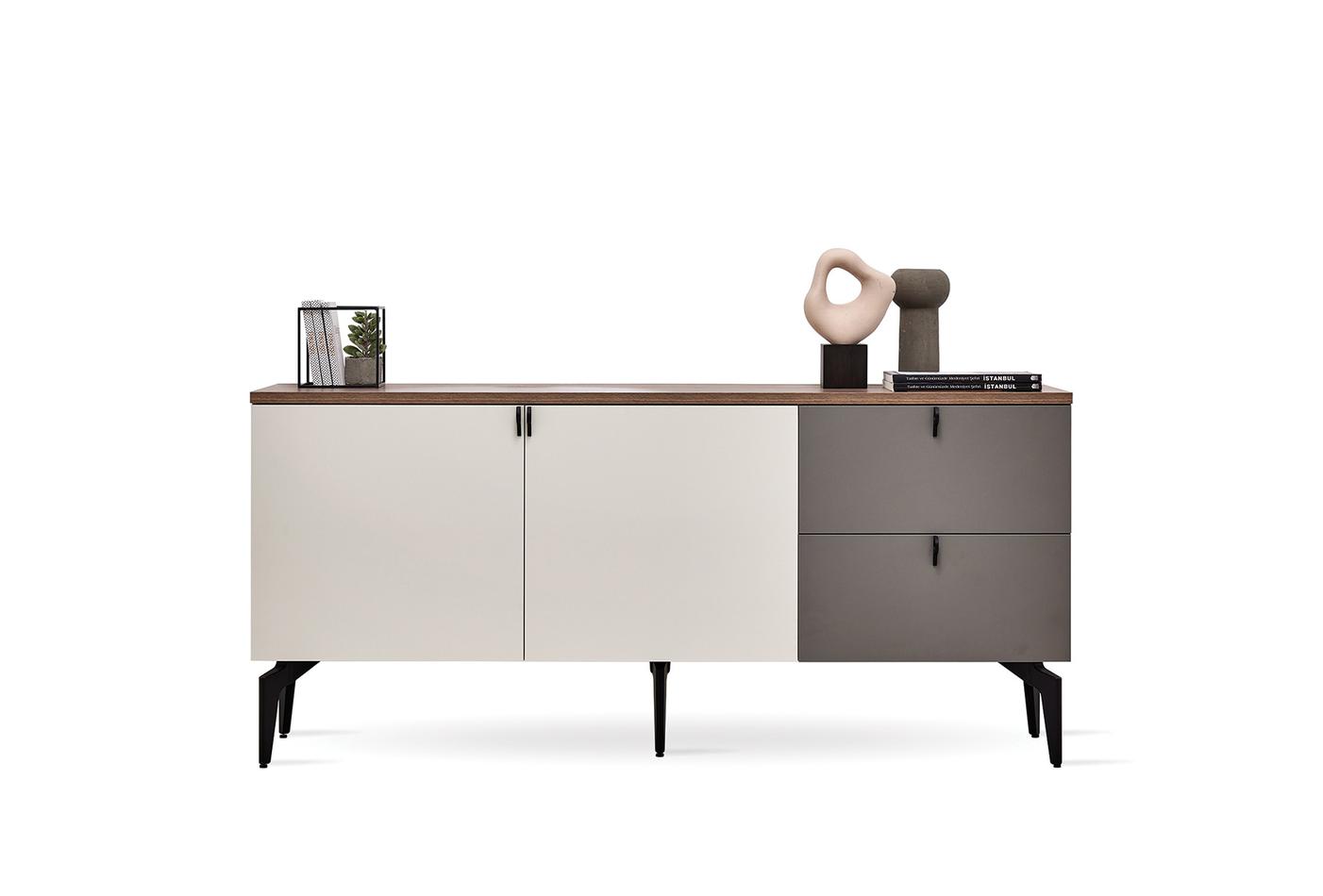 Бюфет «Cordell» с две чекмеджета, размер 182х82х46см