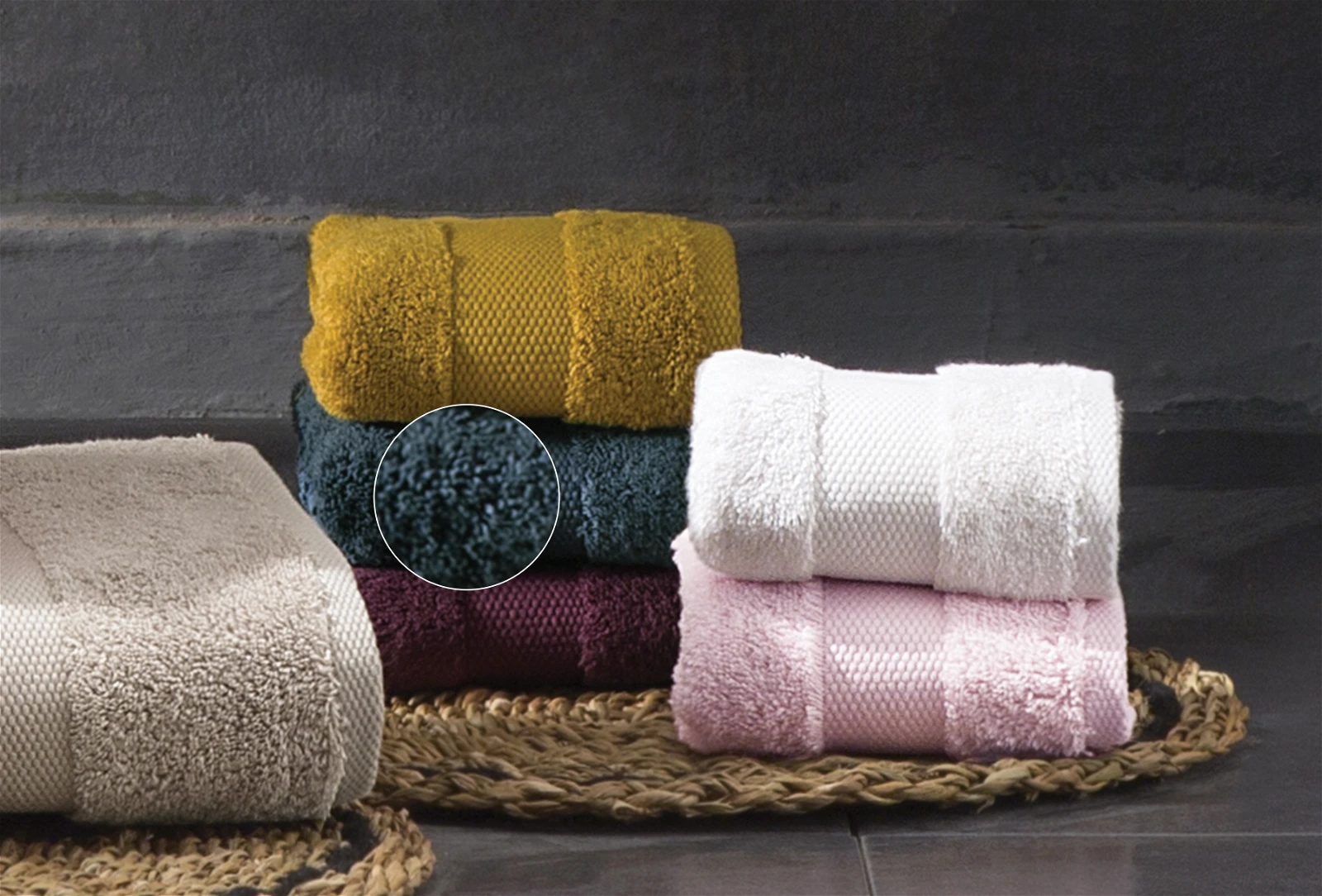 Хавлия «Essentials Navy» - памук, размер 50x90см