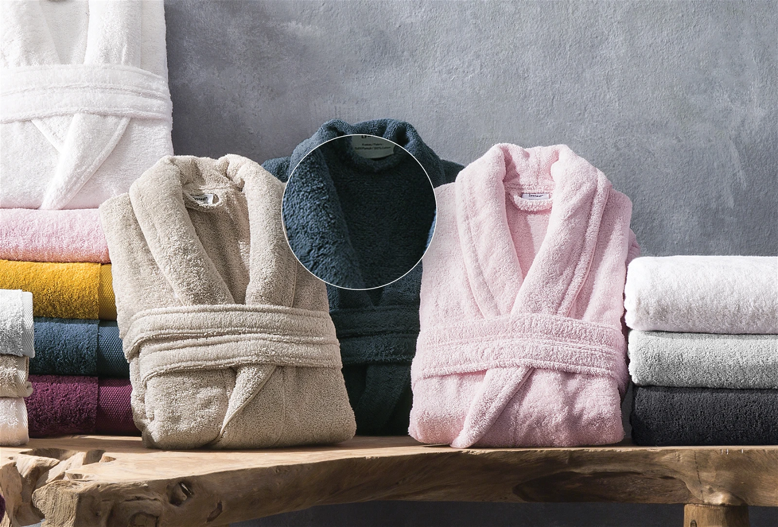 Халат за баня «Essentials Navy»