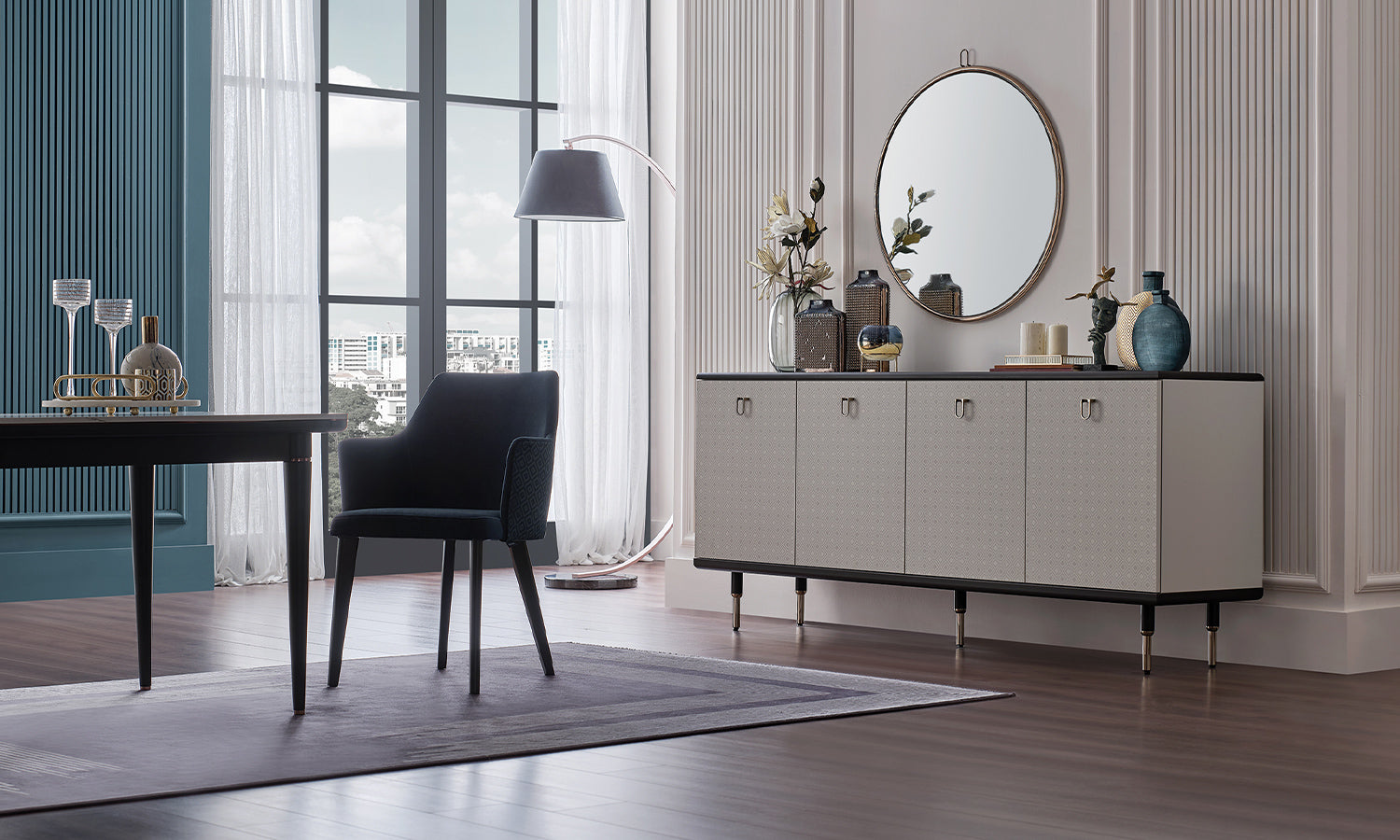 Бюфет «Eterna» с размер 202х86х48см