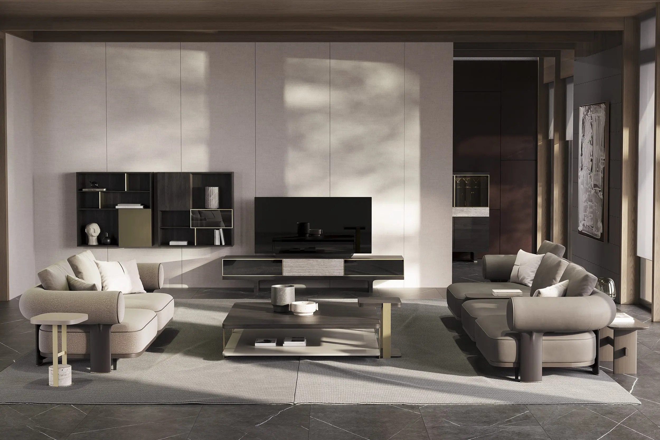 26 готови конфигурации на модулен диван «Kyoto»