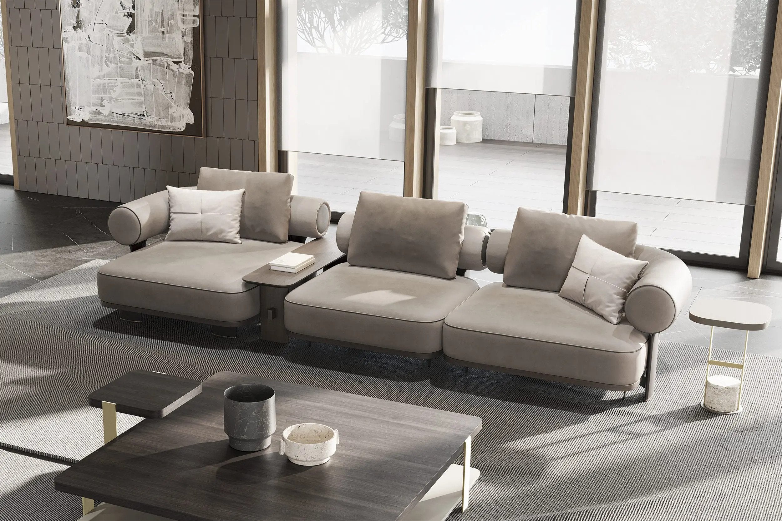 Модулен диван Saloni Mobilya Kyoto - Готови конфигурации