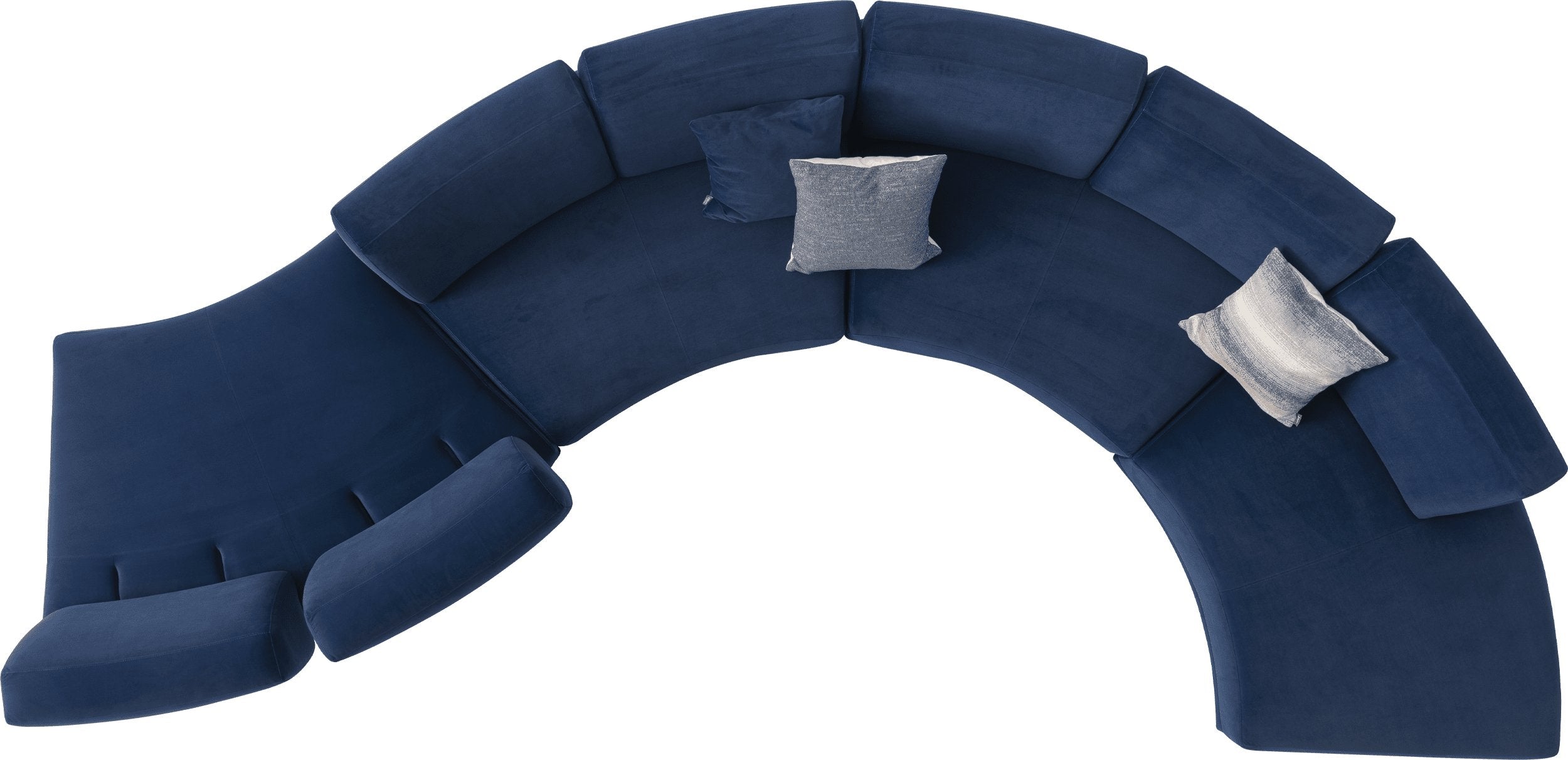 96 готови конфигурации на модулен разтегателен диван «Le Mans Comfort»