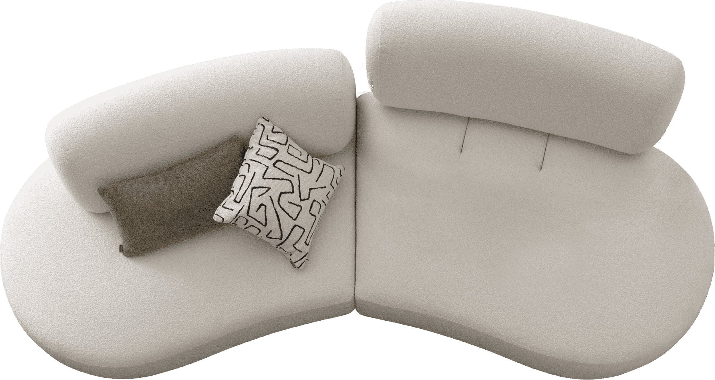 25 готови конфигурации на модулен разтегателен диван «Bon Bon»