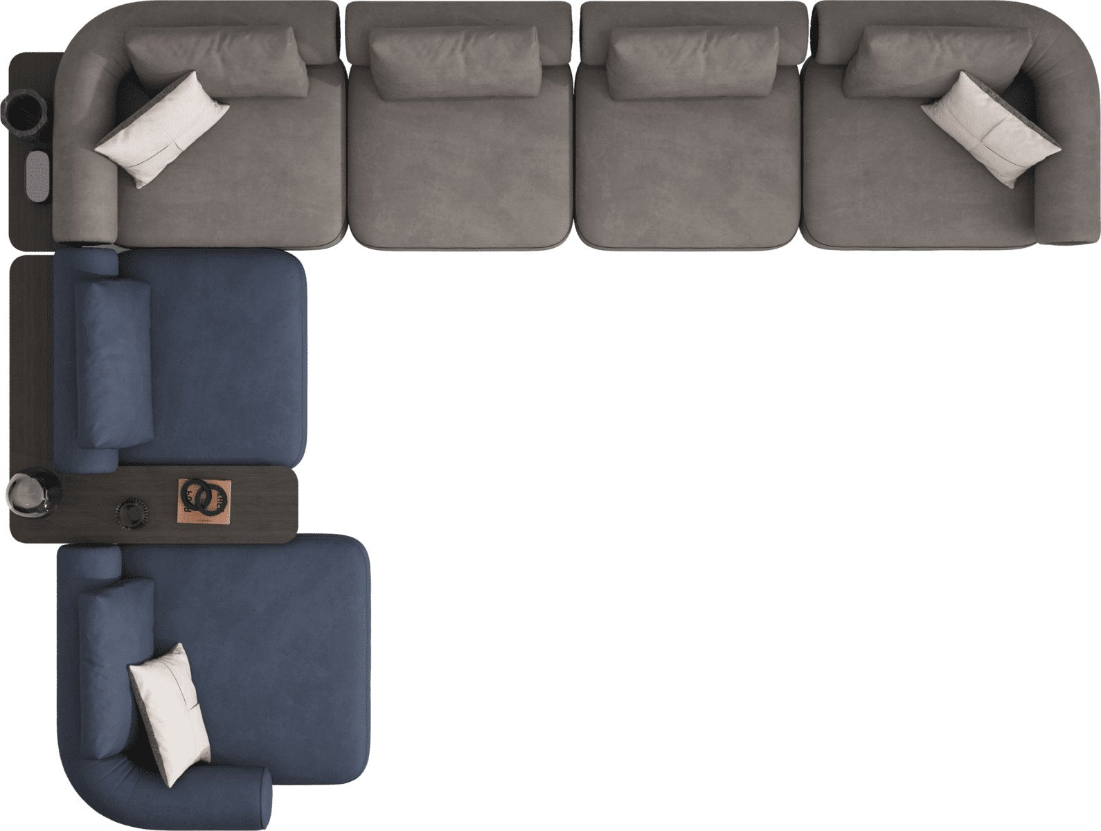 26 готови конфигурации на модулен диван «Kyoto»