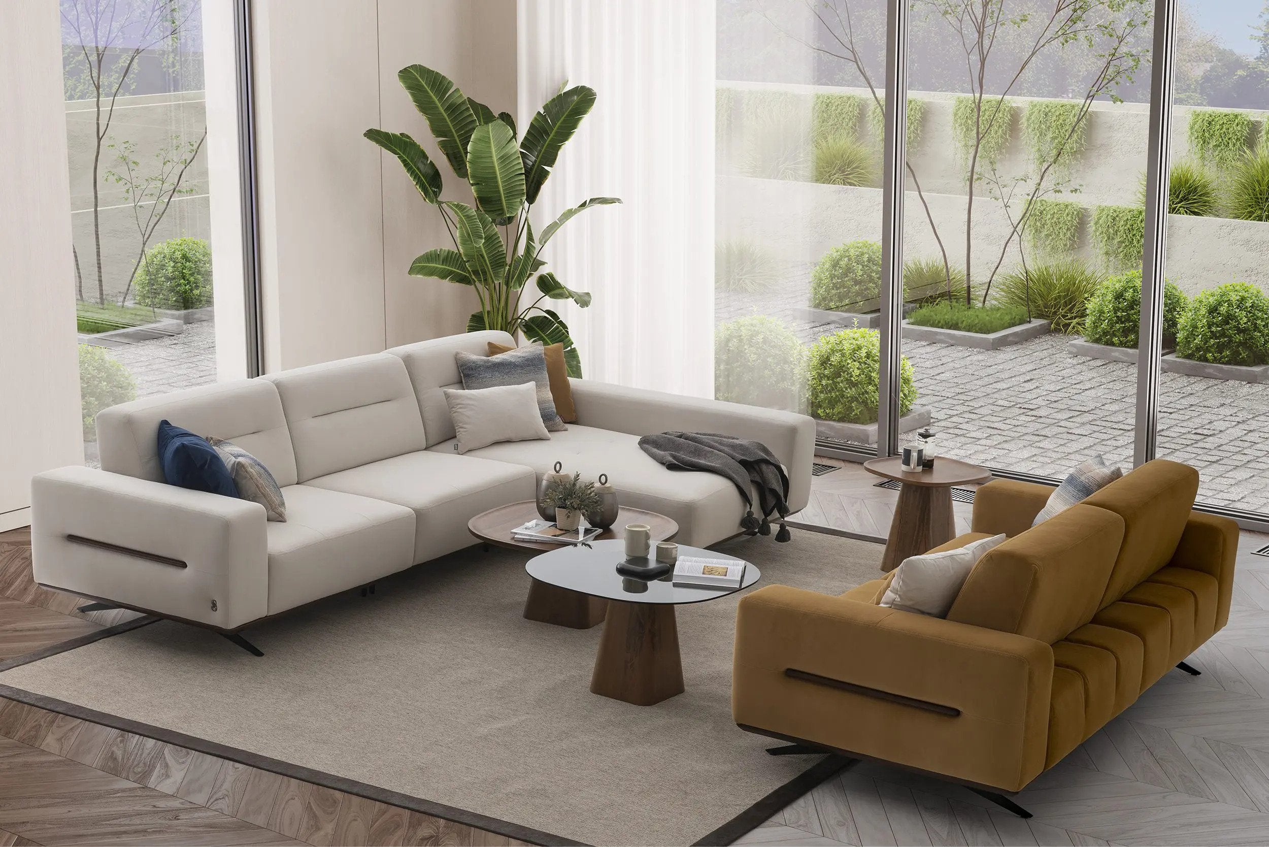 27 готови конфигурации на модулен разтегателен диван «Morocco»