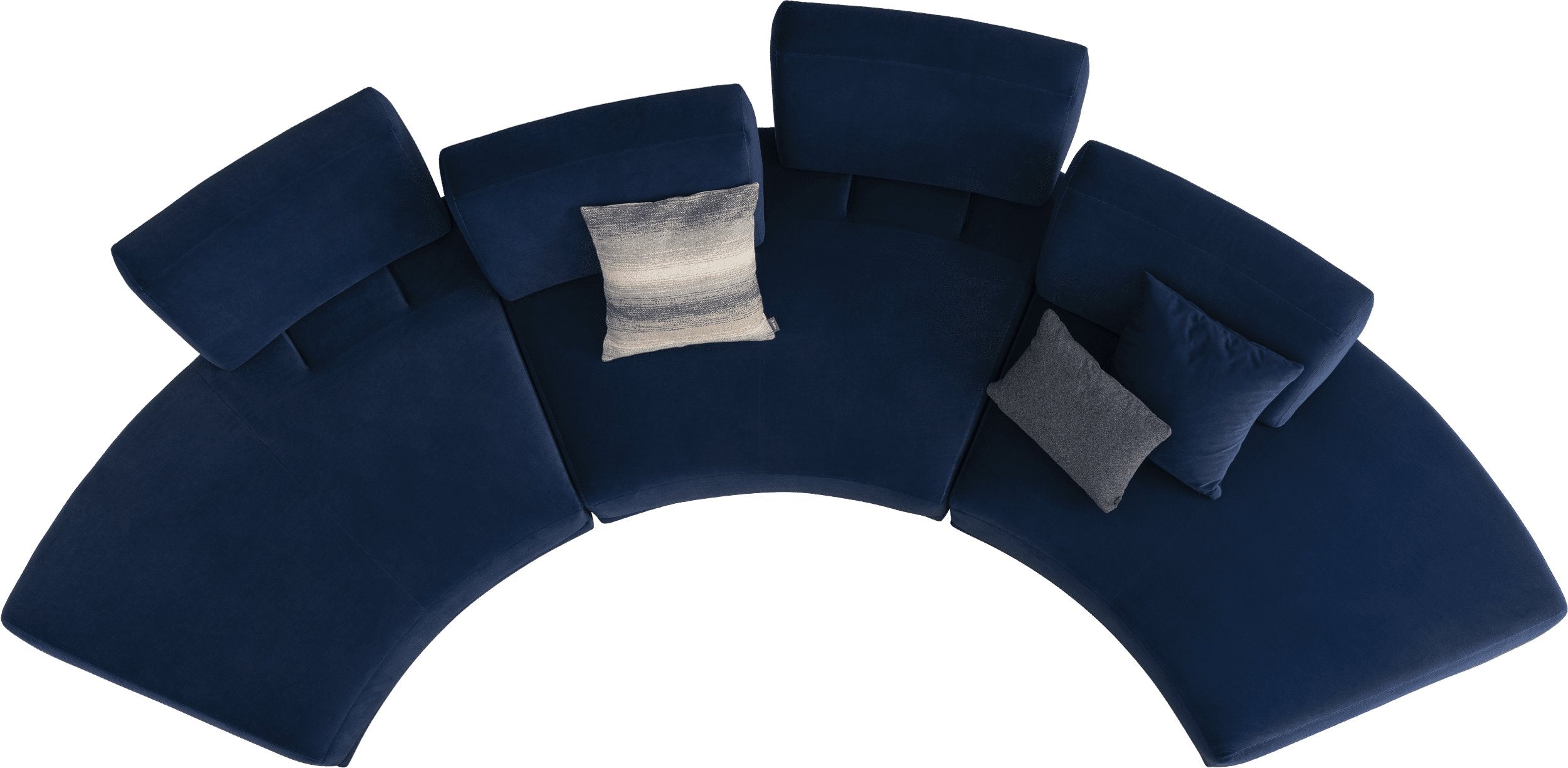 96 готови конфигурации на модулен разтегателен диван «Le Mans Comfort»