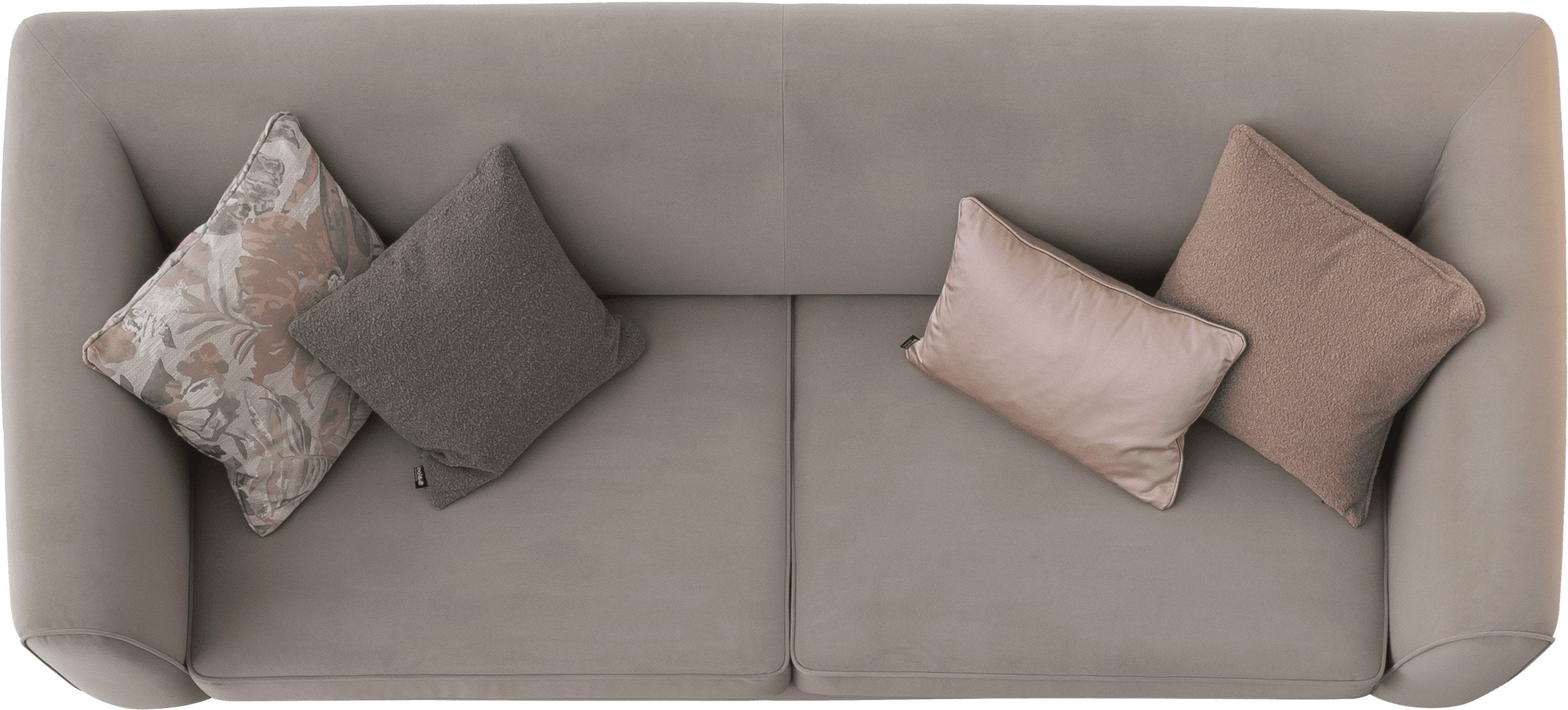 Четириместен разтегателен диван «Aston VIlla» + декоративни възглавници, ширина 236см