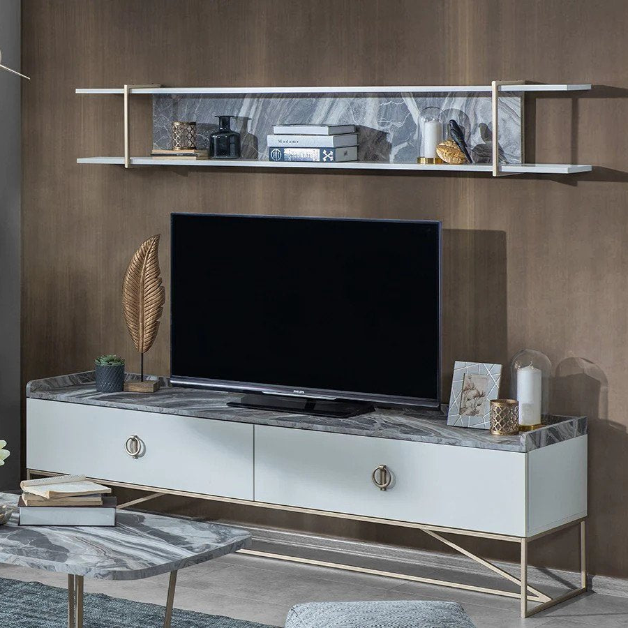 TV секция Gala Mobilya Loft Gold