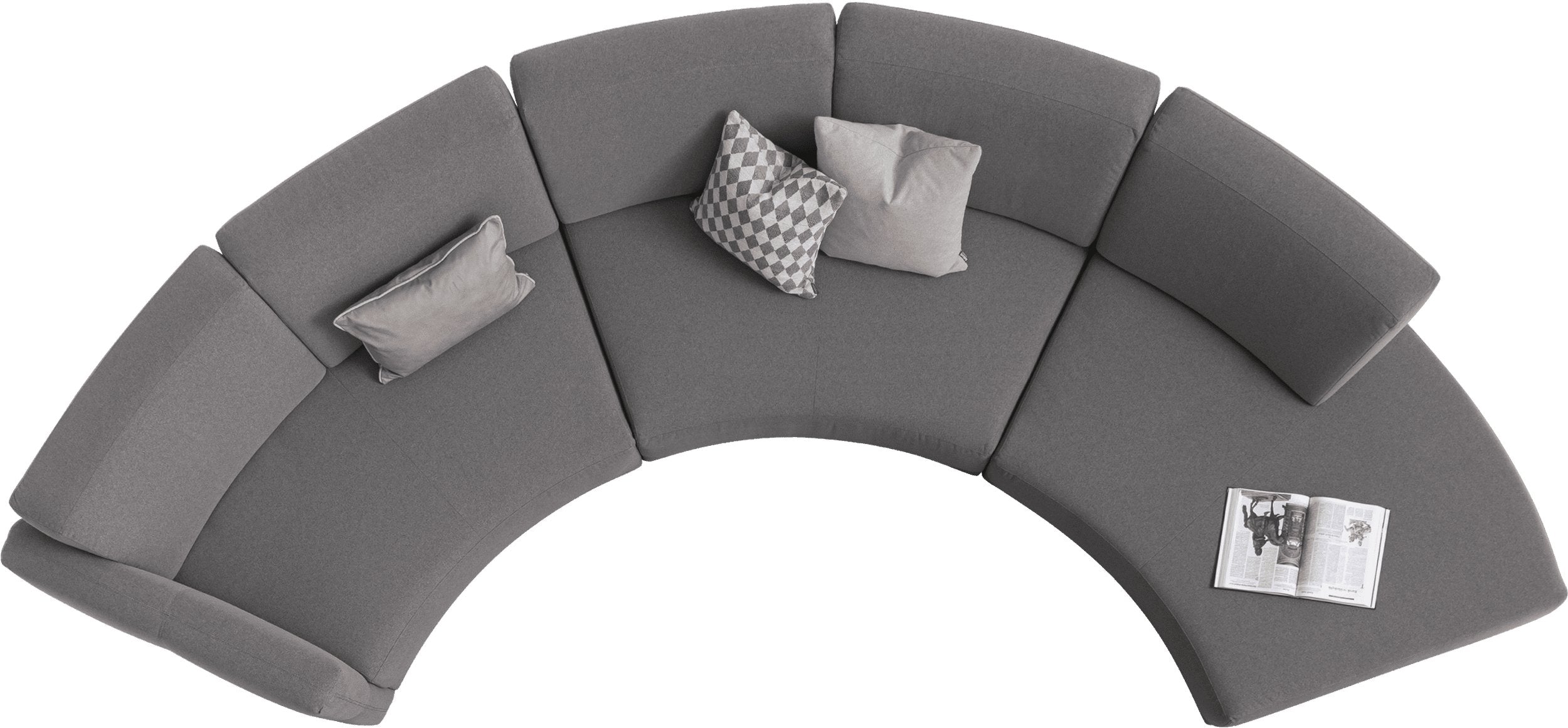 96 готови конфигурации на модулен разтегателен диван «Le Mans Comfort»