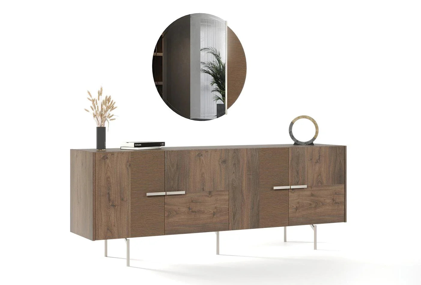 Бюфет «Pavia» с вътрешно чекмедже, размер 209х80х49см