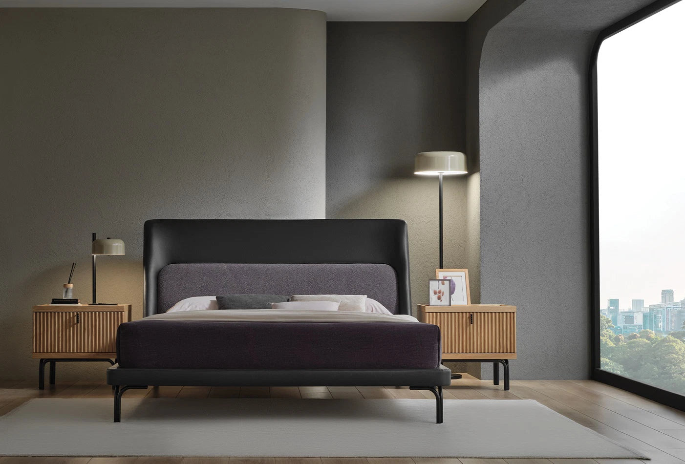 Тапицирано легло «Austin» + табла