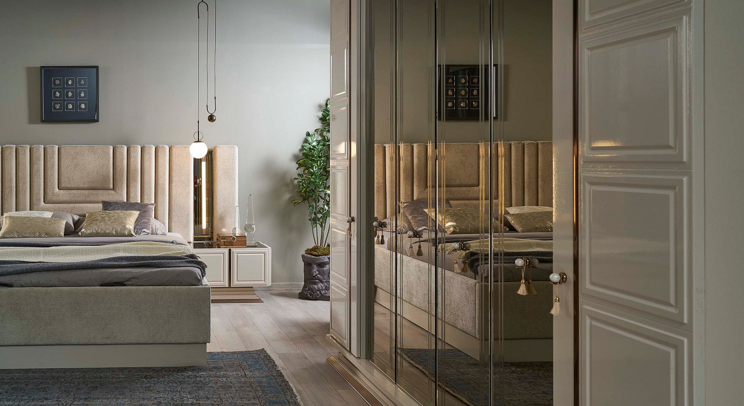 Шесткрилен гардероб Felix