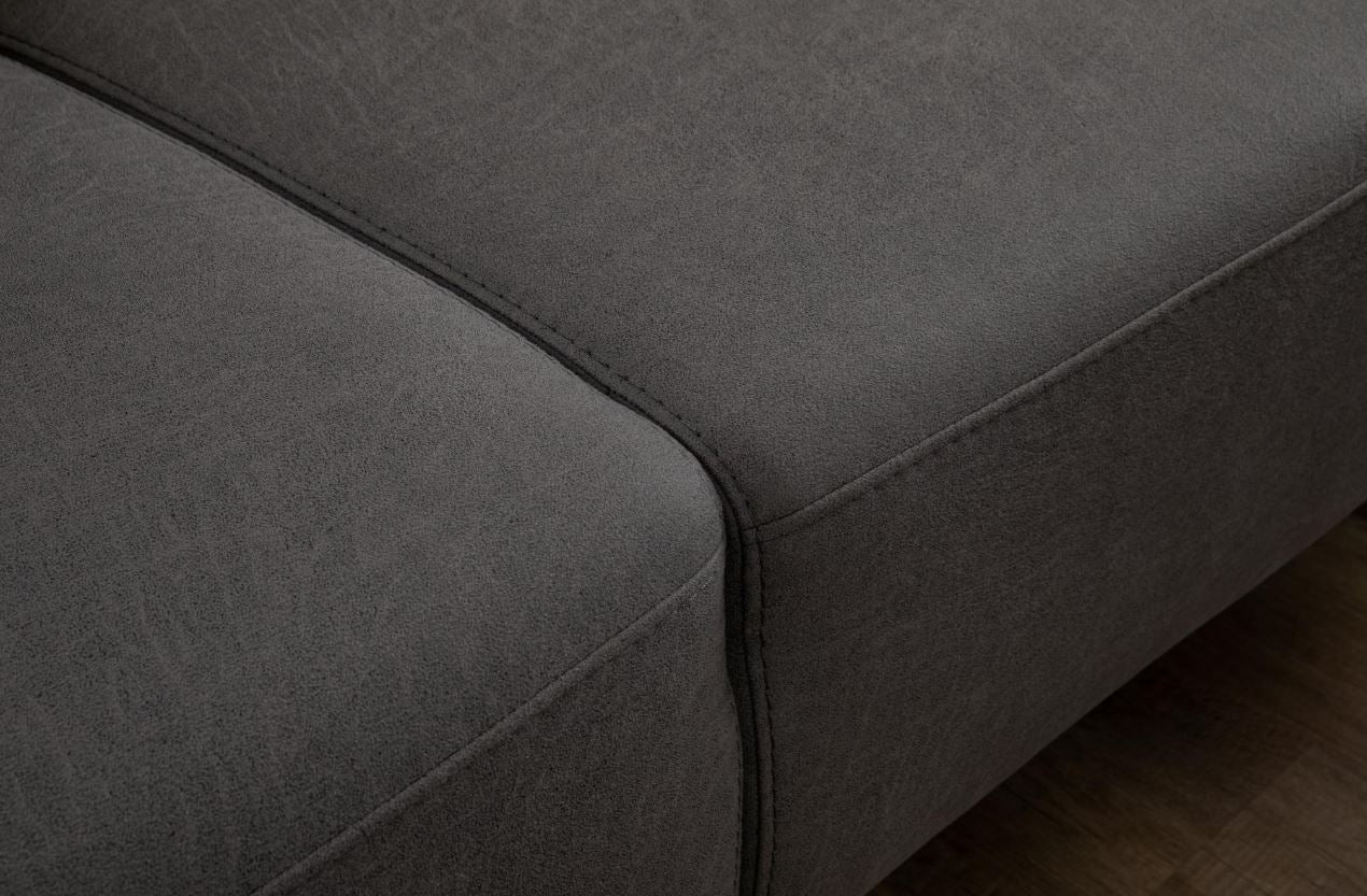 Триместен разтегателен диван «Burgaz» + електрически механизъм, 2 декоративни възглавници, ширина 220см