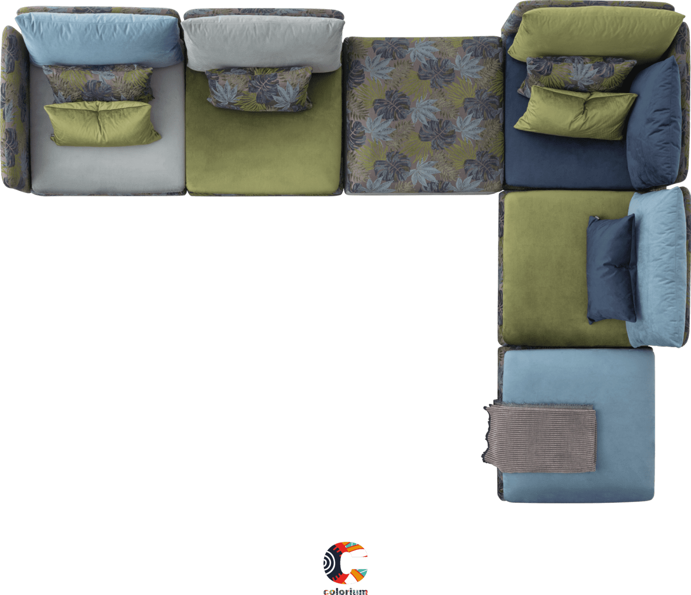 53 готови конфигурации на модулен диван «Fox Amazon»