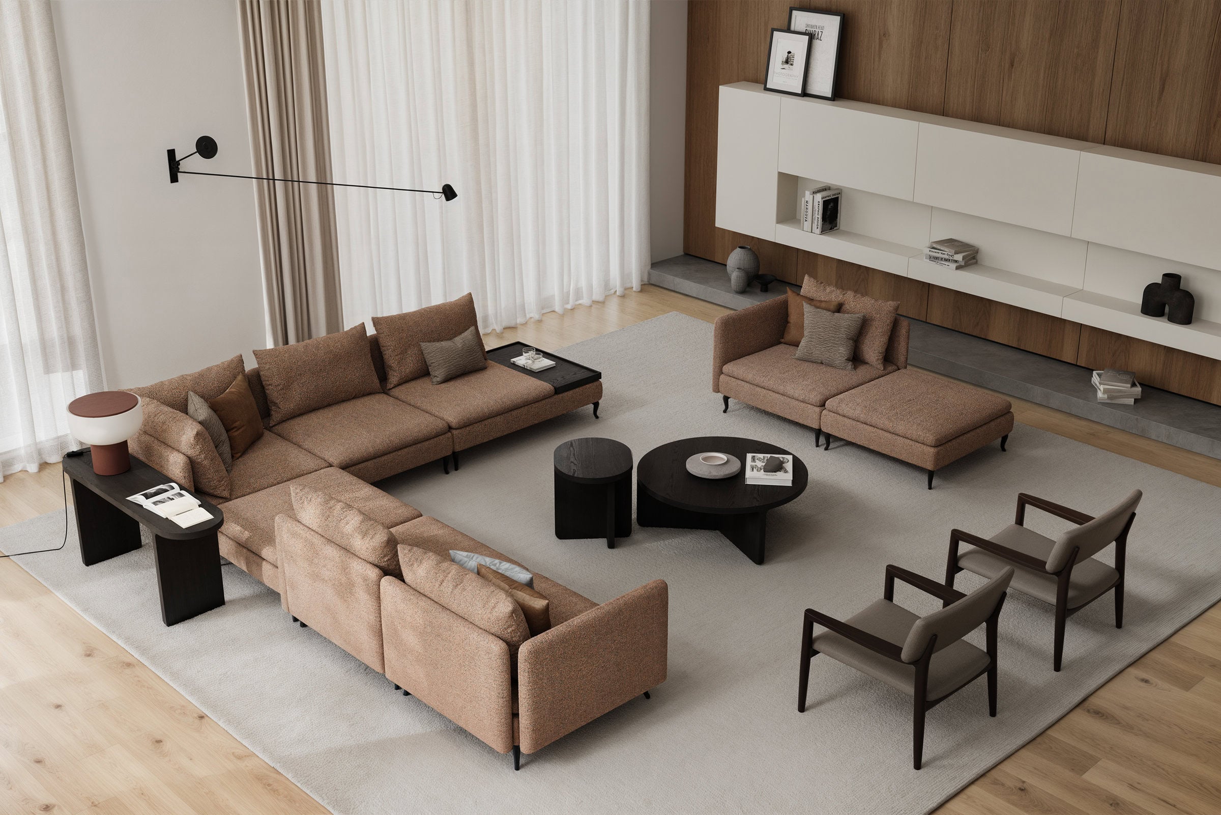 10 модула за модулен диван «Fox»