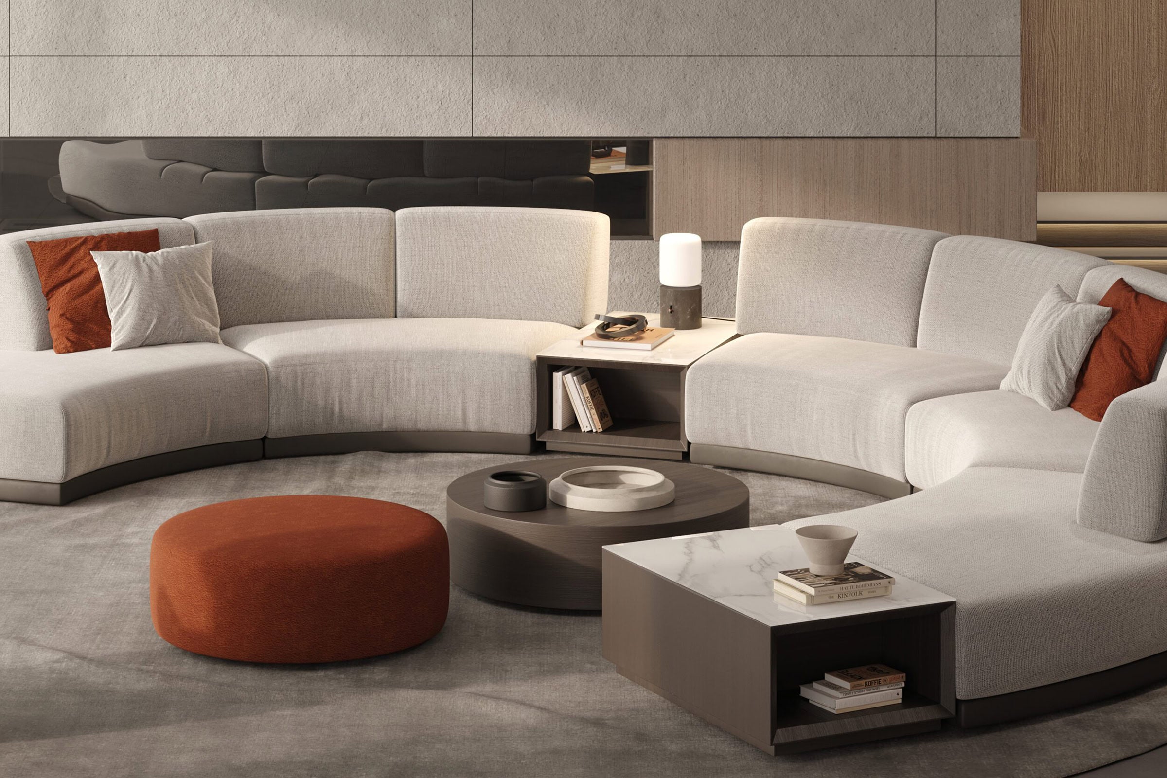 Холна маса «Gamma Middle» с размер 95х25х95см
