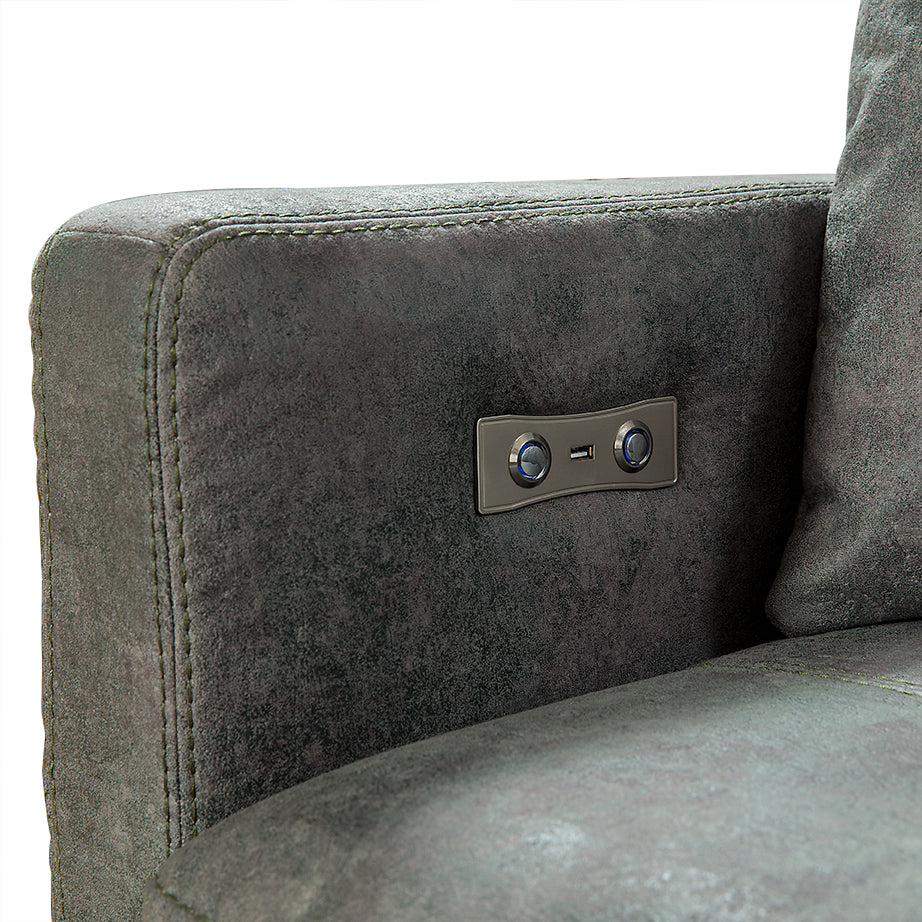 Модулен разтегателен диван «Gizem» + електрически механизъм, USB зарядна станция