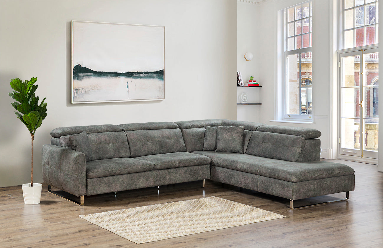 Модулен разтегателен диван «Gizem» + електрически механизъм, USB зарядна станция