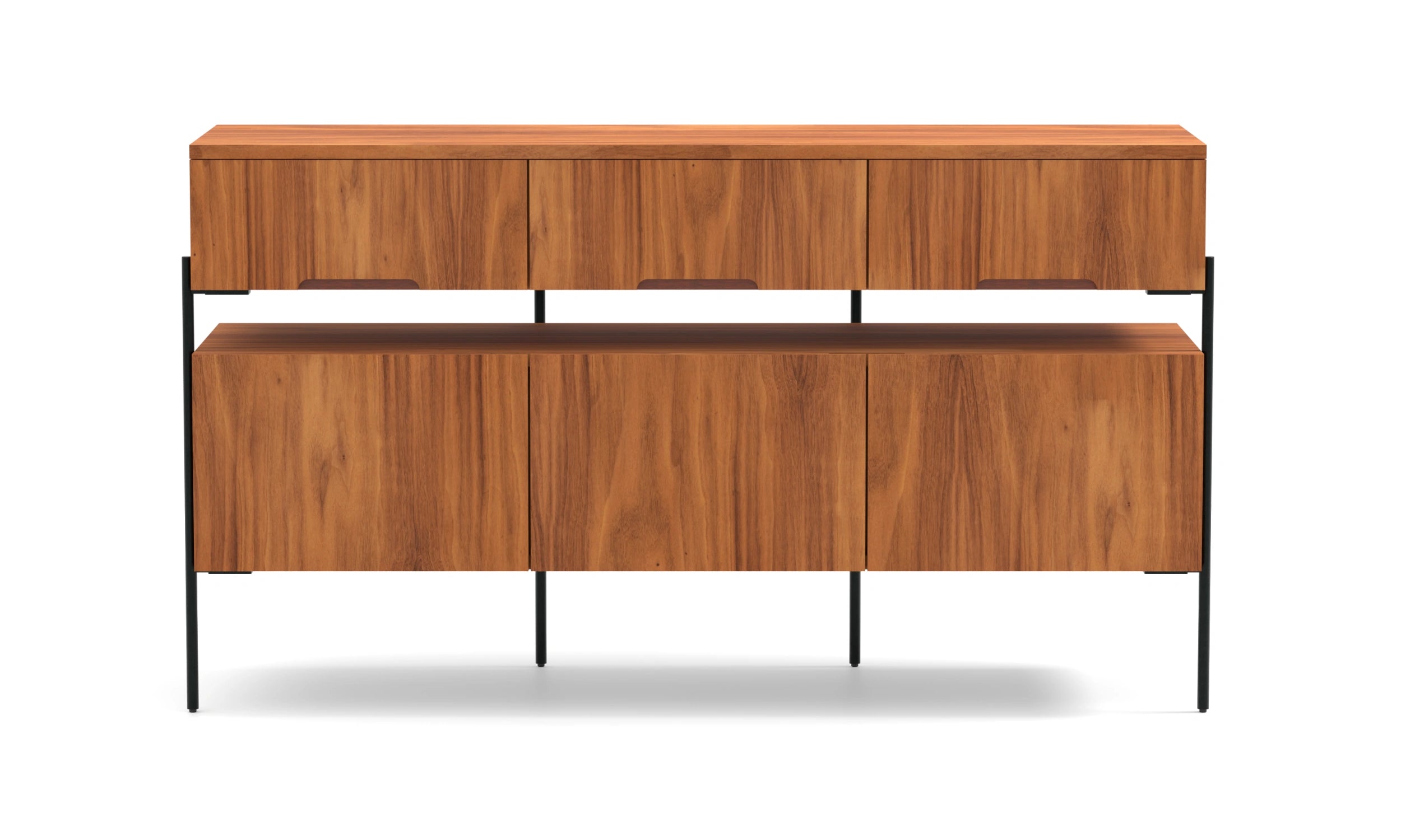 Бюфет «Harmonia 40001» с естествен фурнир, размер 142х79х44см