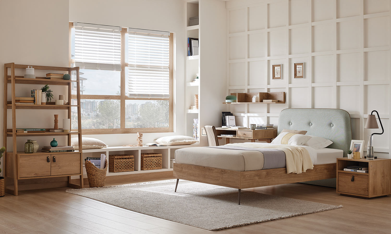 Библиотека «Helis Teen» с размер 95x167x42см