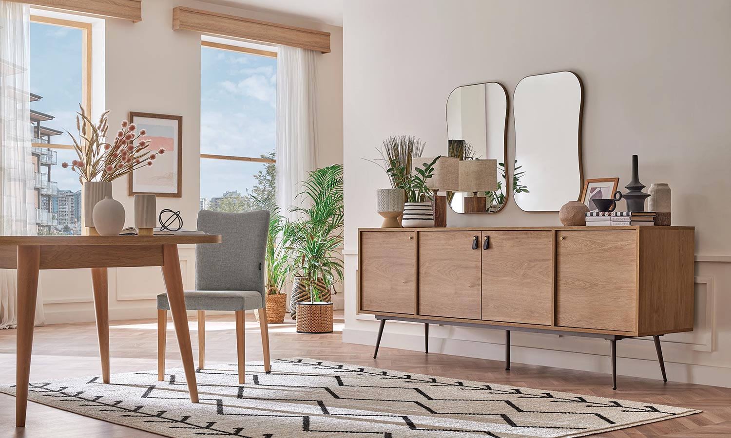 Бюфет «Helis» с три размера