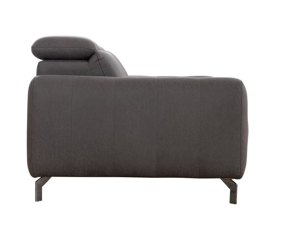 Триместен разтегателен диван «Burgaz» + електрически механизъм, 2 декоративни възглавници, ширина 220см