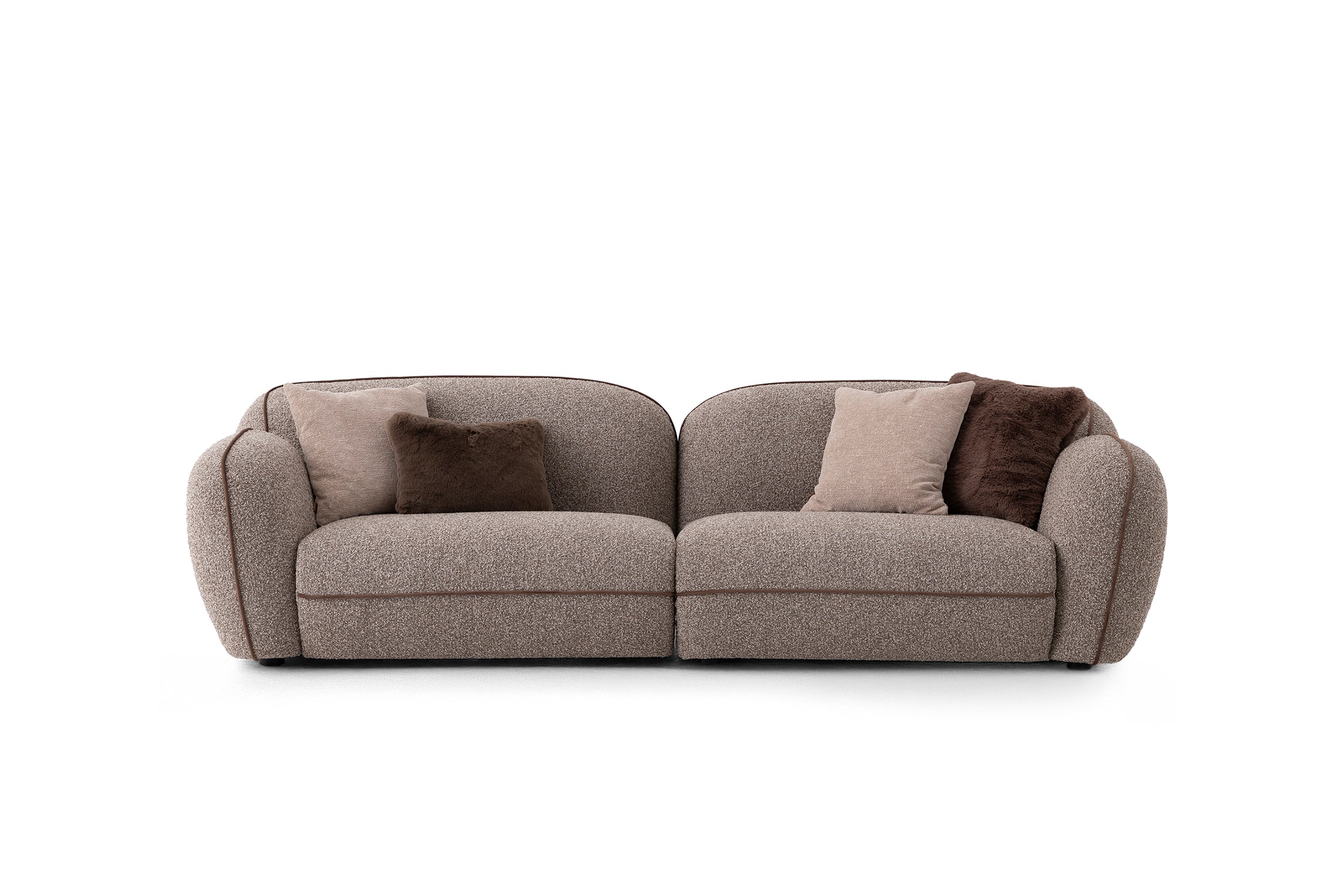 30 готови конфигурации на модулен диван «Icona» + конзолна масичка, лежанка