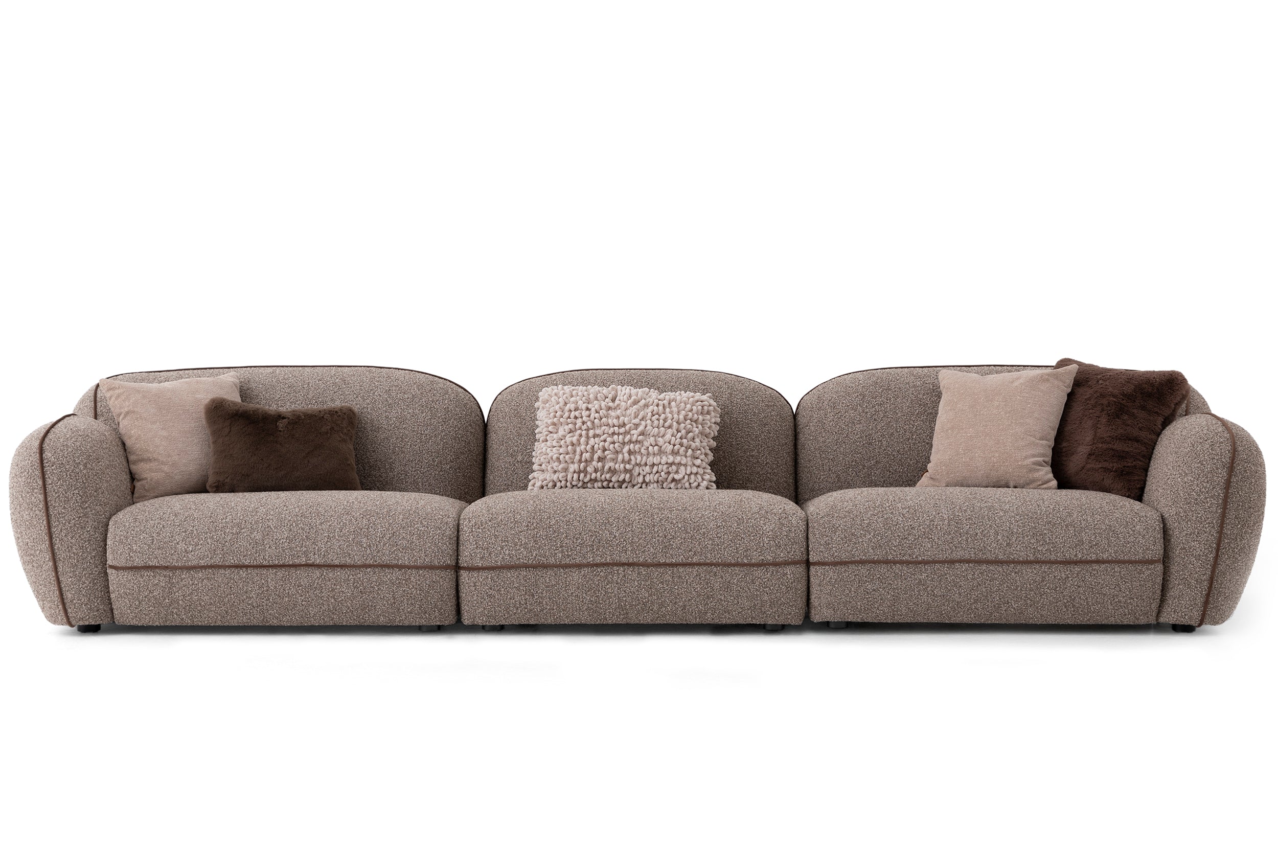 30 готови конфигурации на модулен диван «Icona» + конзолна масичка, лежанка