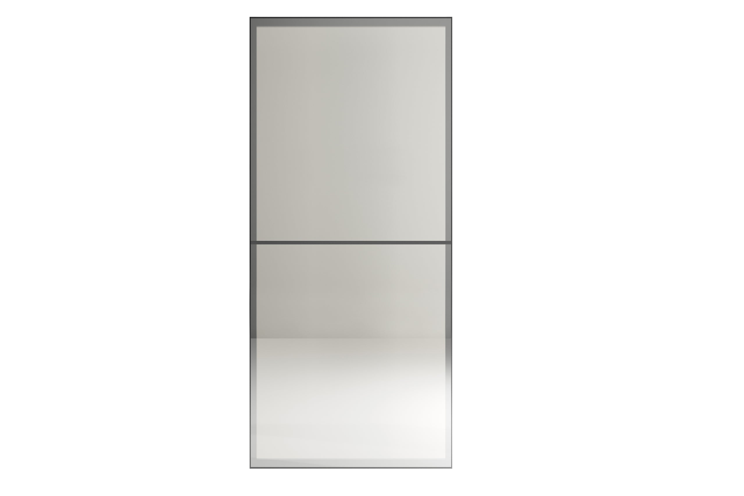 Плъзгащи врати за модулен гардероб «Alfa» - опушено стъкло, огледало, ПДЧ