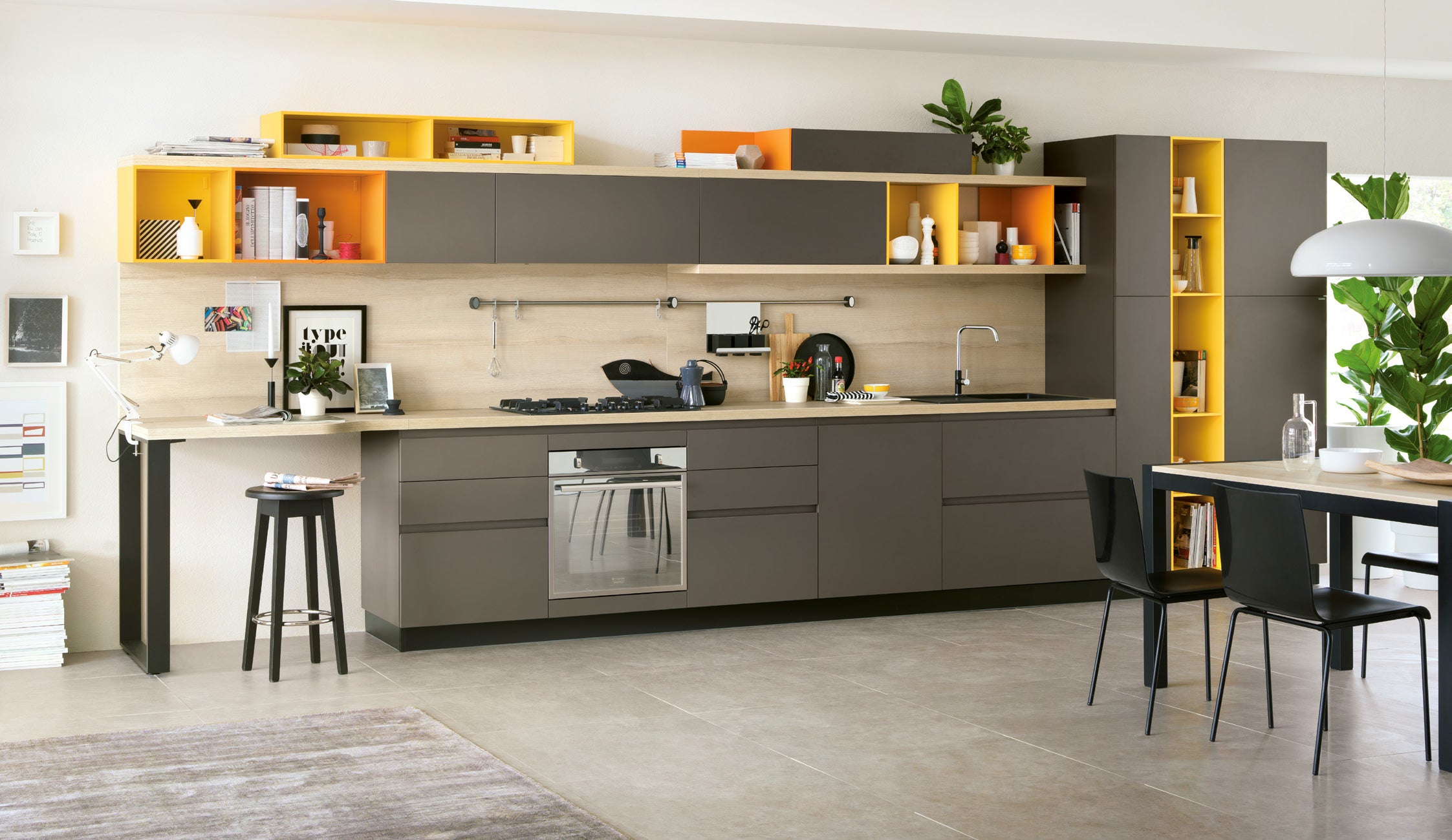 Кухня Scavolini Foodshelf